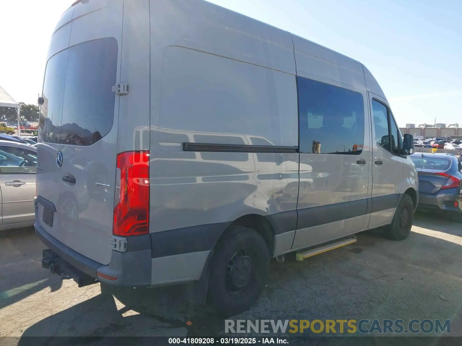 4 fotografías del automóvil dañado W1W4EBHY3MT080461 MERCEDES-BENZ SPRINTER 2500 2021