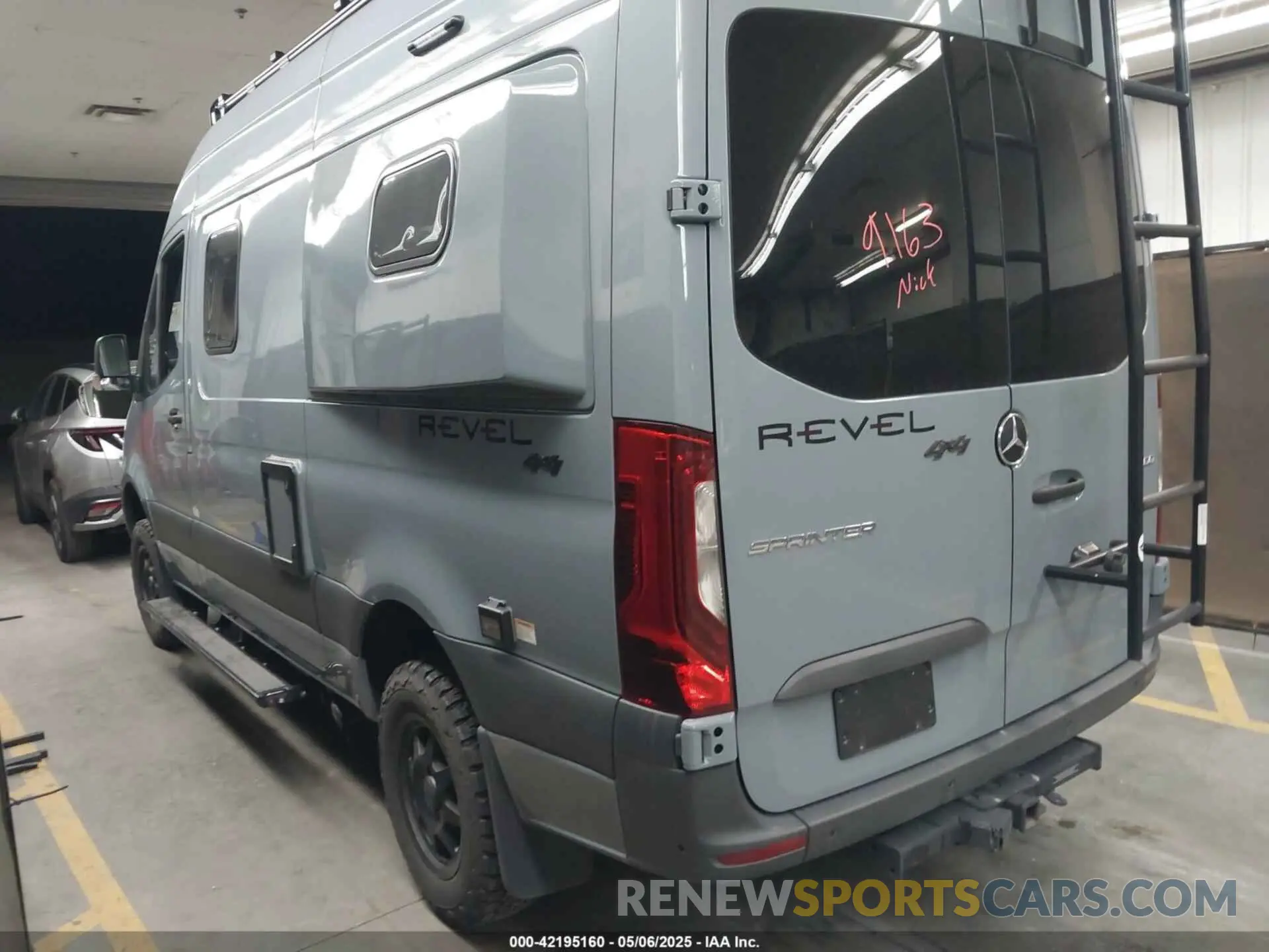 3 fotografías del automóvil dañado W1W4EBVYXMP428981 MERCEDES-BENZ SPRINTER 2500 2021