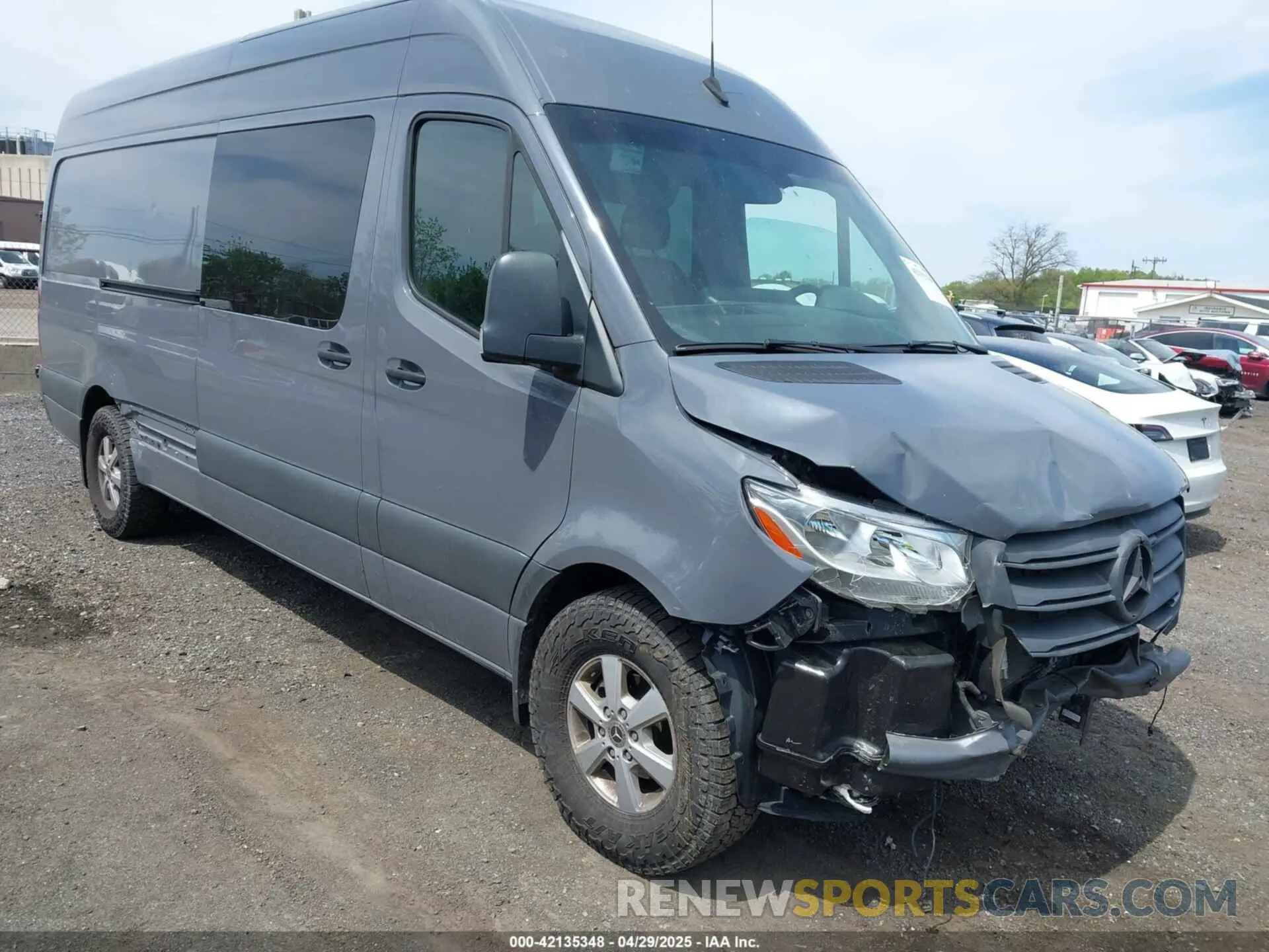 1 fotografías del automóvil dañado W1W4ECHY4MT079261 MERCEDES-BENZ SPRINTER 2500 2021