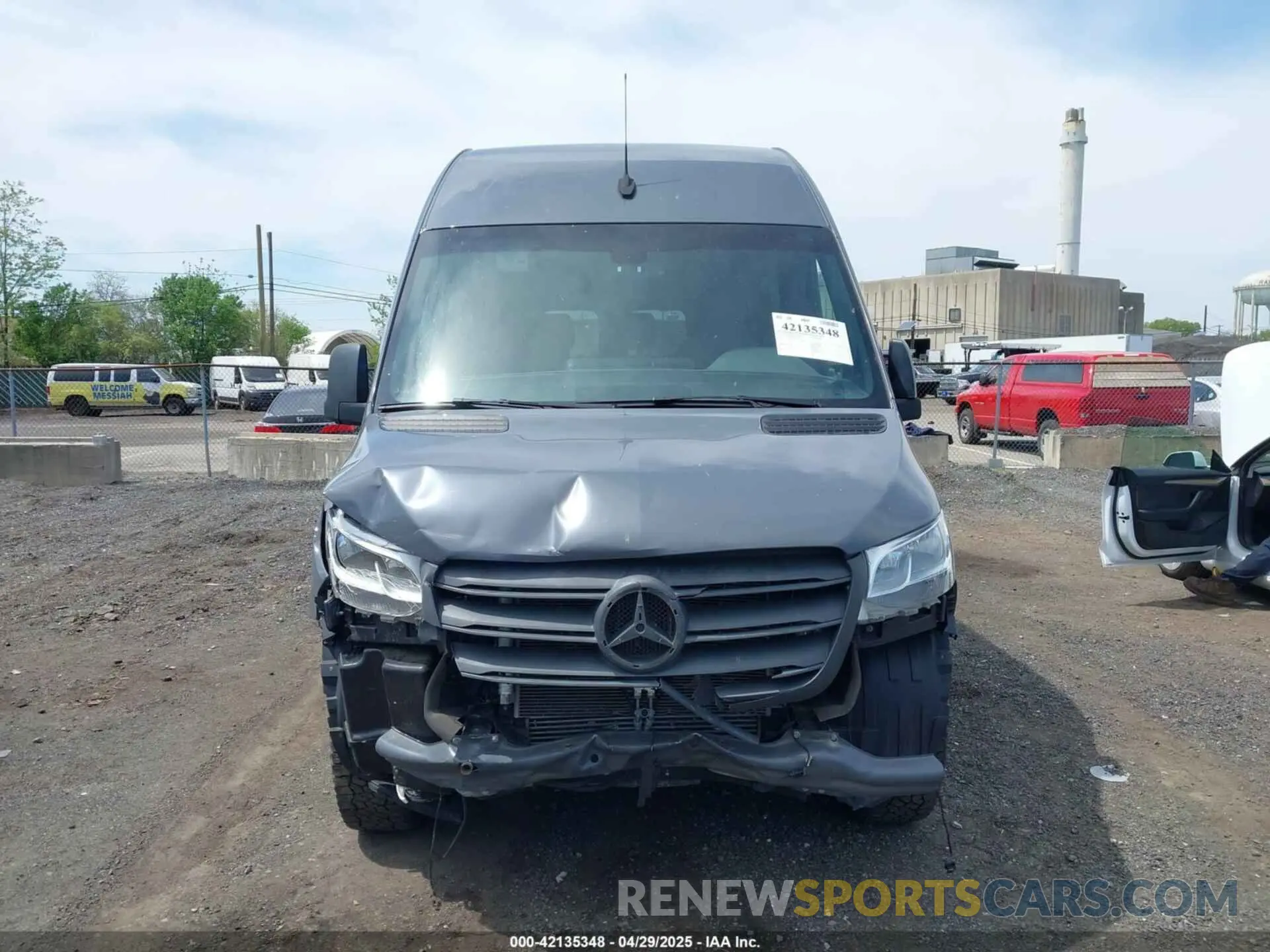 13 fotografías del automóvil dañado W1W4ECHY4MT079261 MERCEDES-BENZ SPRINTER 2500 2021