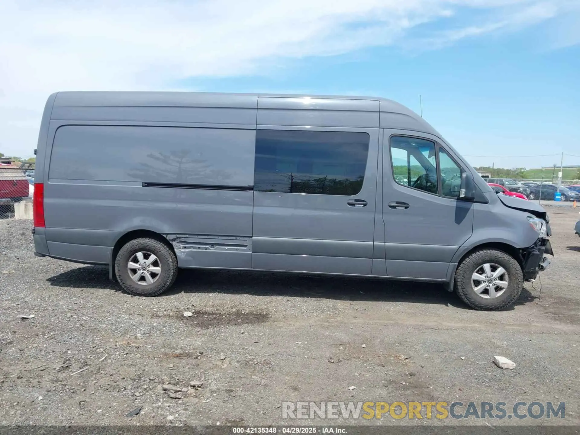 14 fotografías del automóvil dañado W1W4ECHY4MT079261 MERCEDES-BENZ SPRINTER 2500 2021