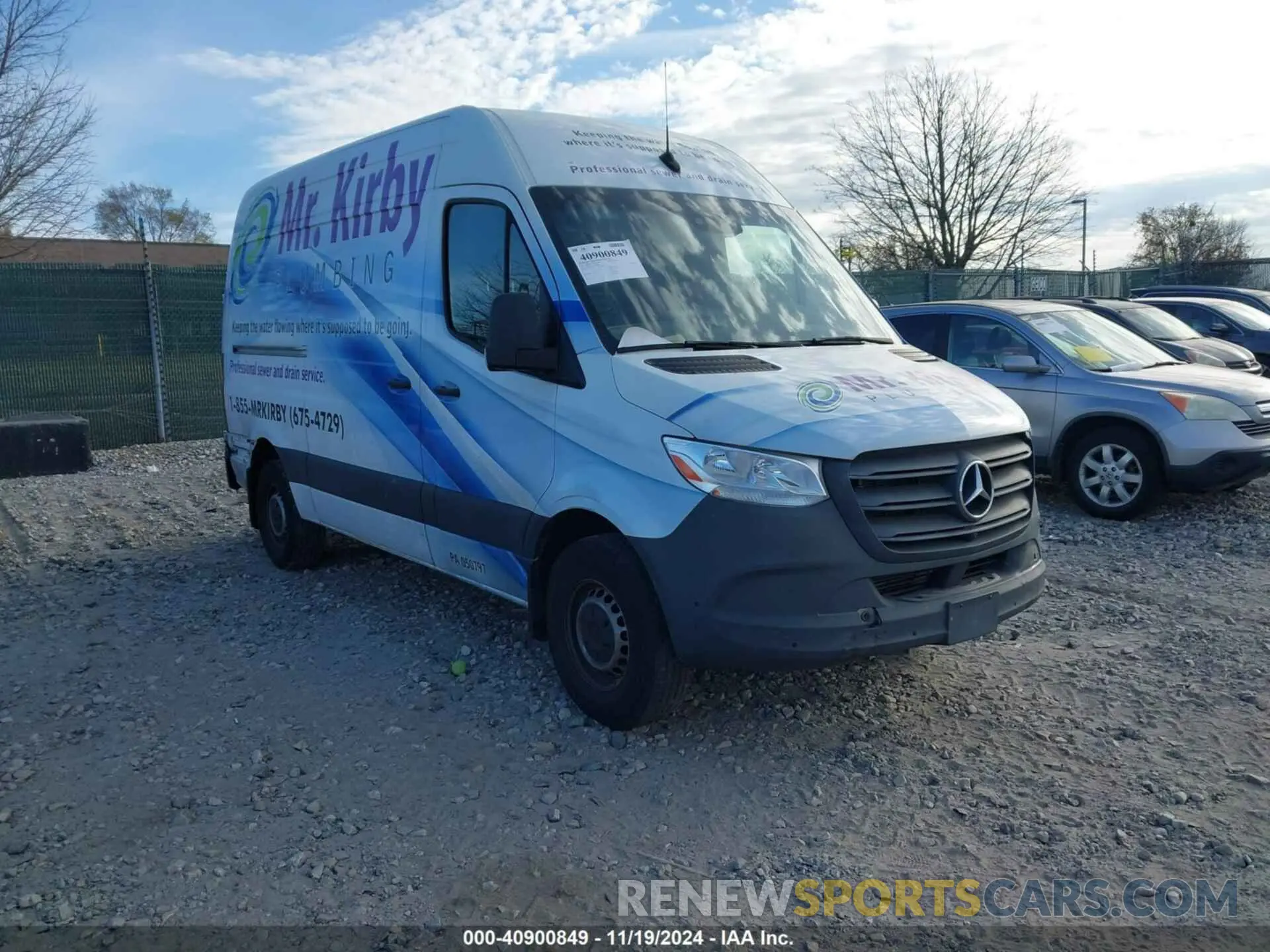 1 fotografías del automóvil dañado W1Y40BHY2MT044699 MERCEDES-BENZ SPRINTER 2500 2021