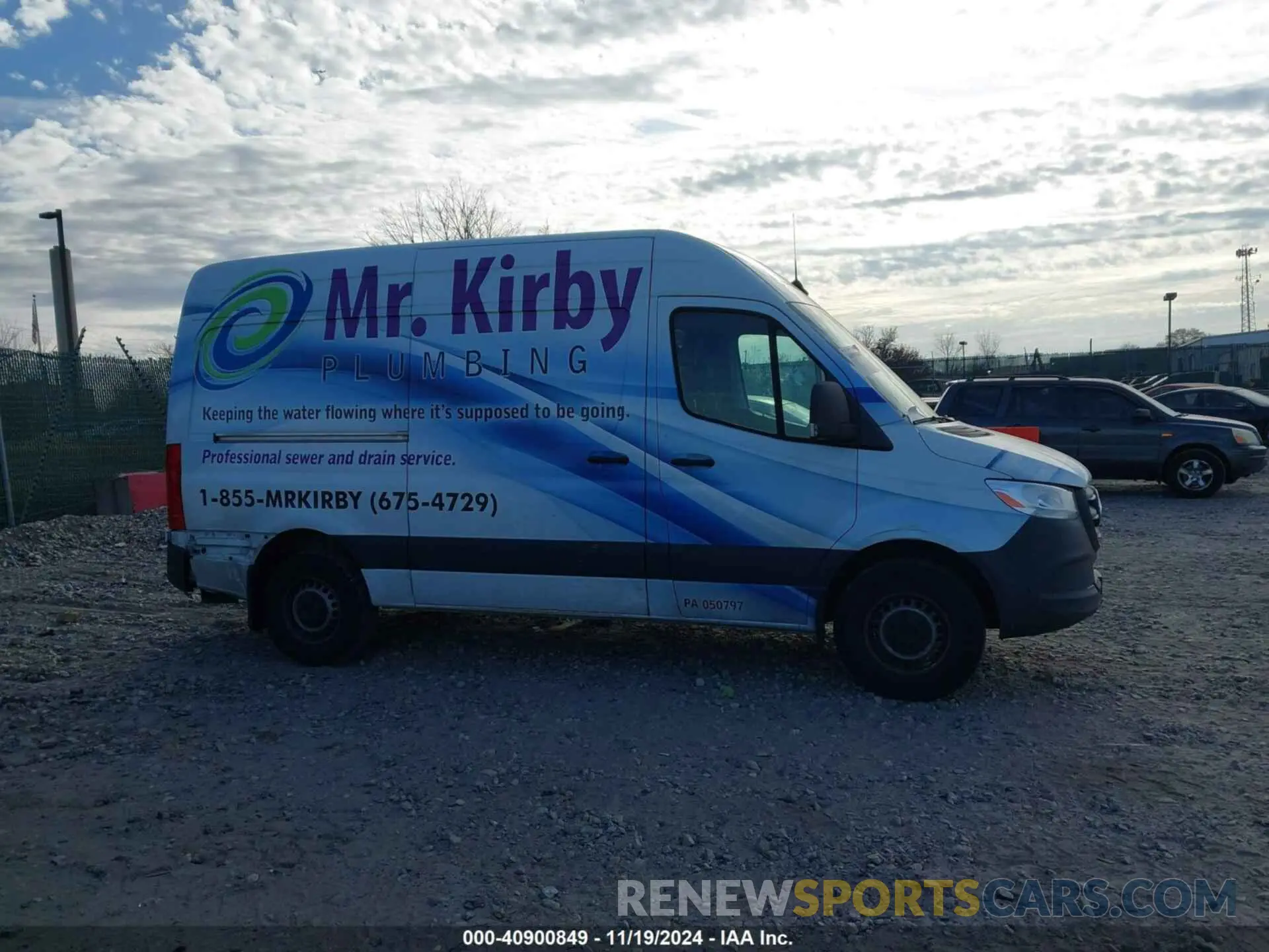 13 fotografías del automóvil dañado W1Y40BHY2MT044699 MERCEDES-BENZ SPRINTER 2500 2021