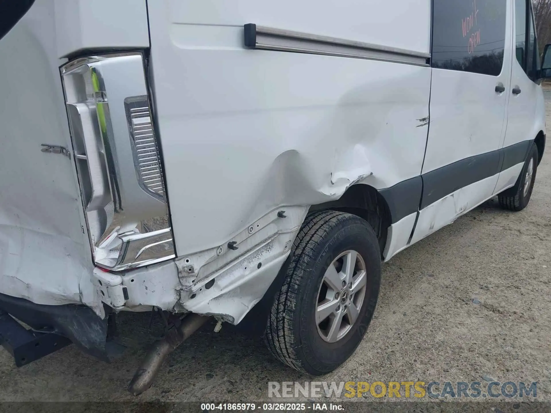 12 fotografías del automóvil dañado W1Y40BHY3MT044744 MERCEDES-BENZ SPRINTER 2500 2021