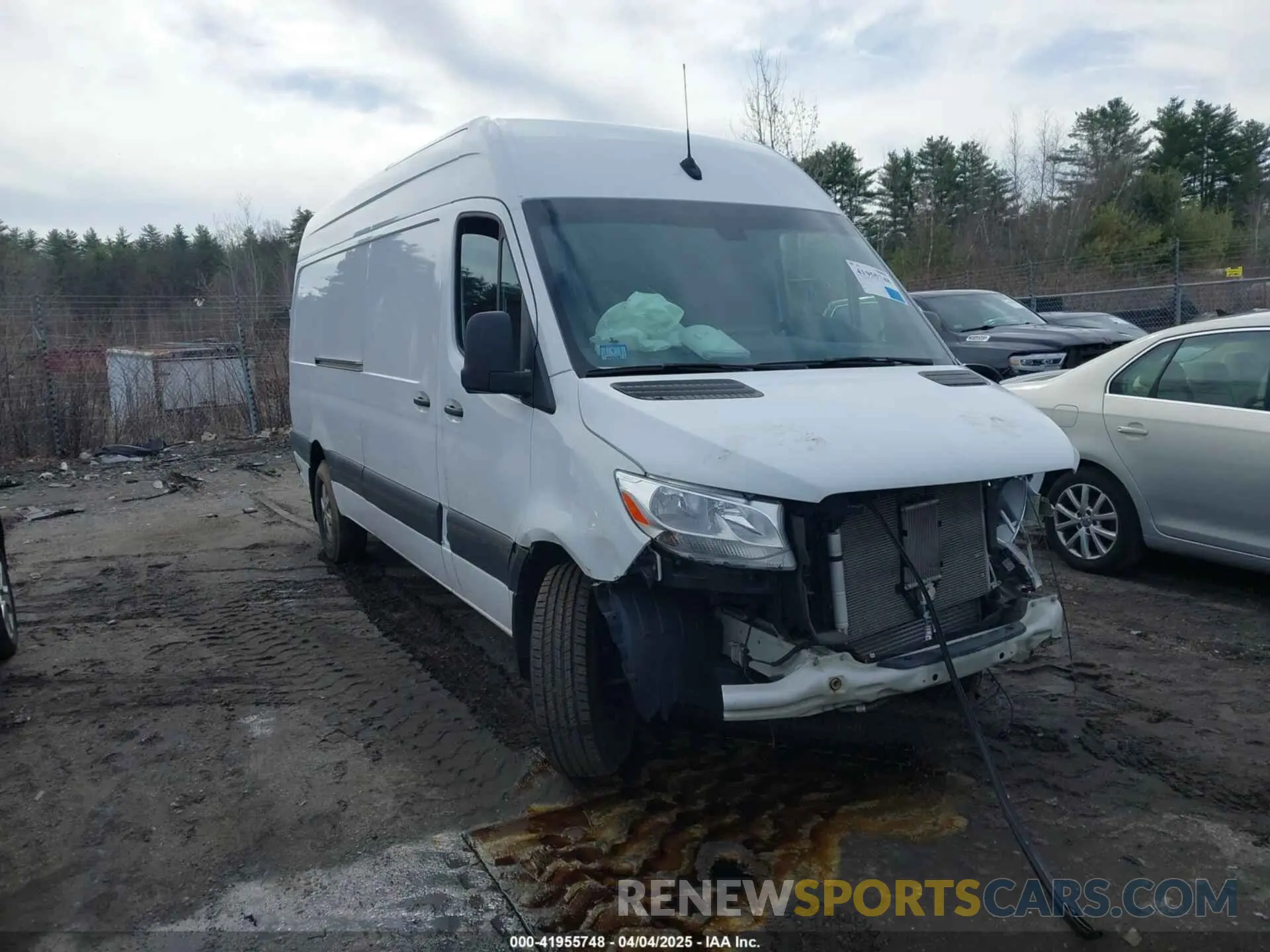 1 fotografías del automóvil dañado W1Y40CHYXMT077245 MERCEDES-BENZ SPRINTER 2500 2021