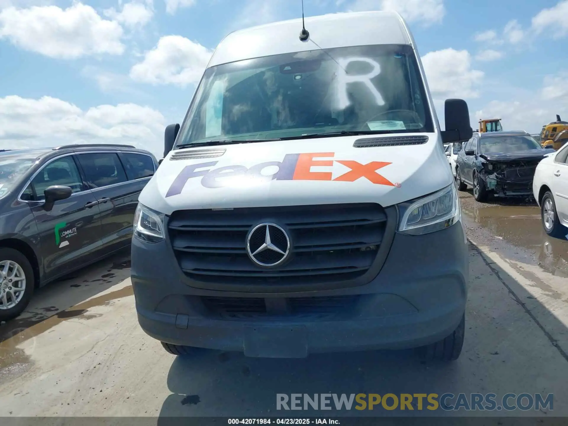 12 fotografías del automóvil dañado W1Y4DCHY7MT049228 MERCEDES-BENZ SPRINTER 2500 2021