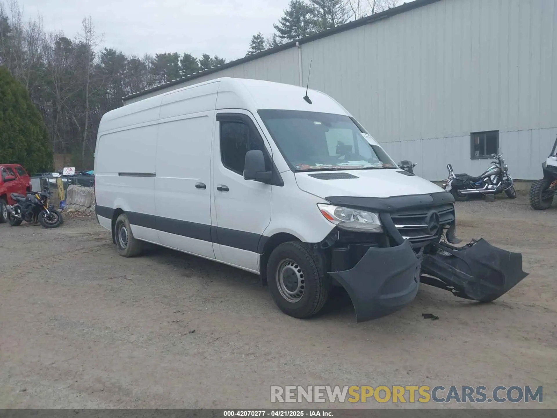 1 fotografías del automóvil dañado W1Y4DCHY9MT047562 MERCEDES-BENZ SPRINTER 2500 2021