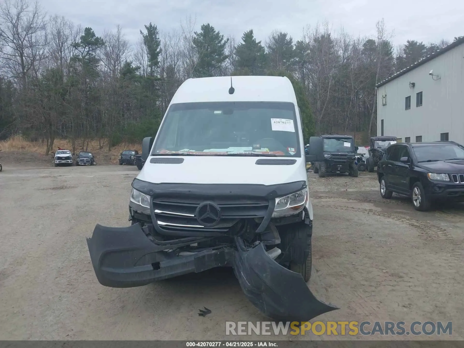 12 fotografías del automóvil dañado W1Y4DCHY9MT047562 MERCEDES-BENZ SPRINTER 2500 2021