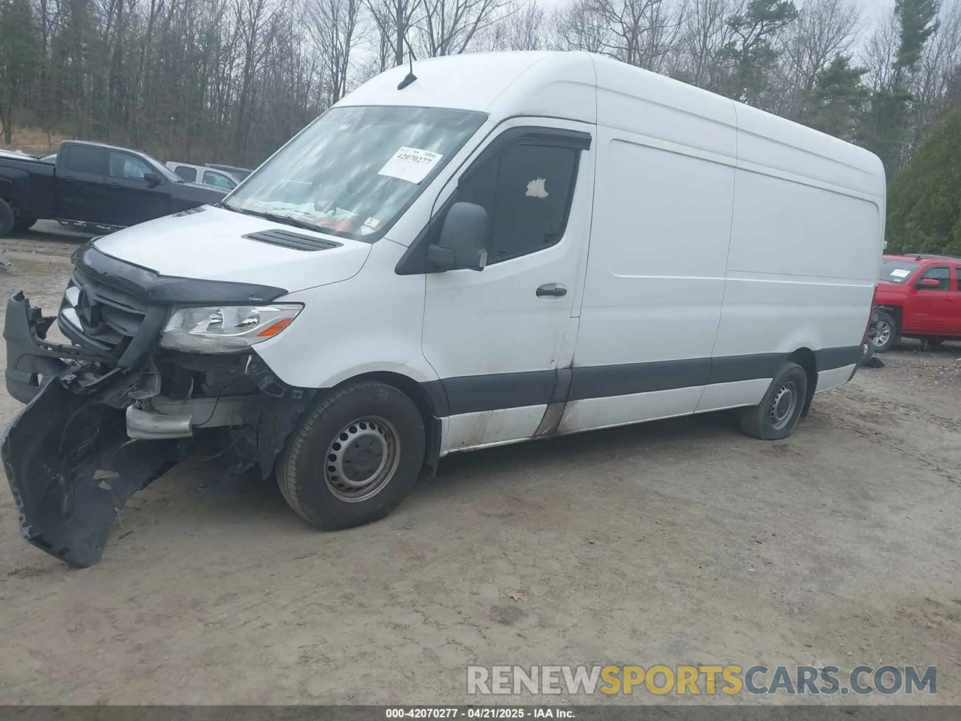 2 fotografías del automóvil dañado W1Y4DCHY9MT047562 MERCEDES-BENZ SPRINTER 2500 2021