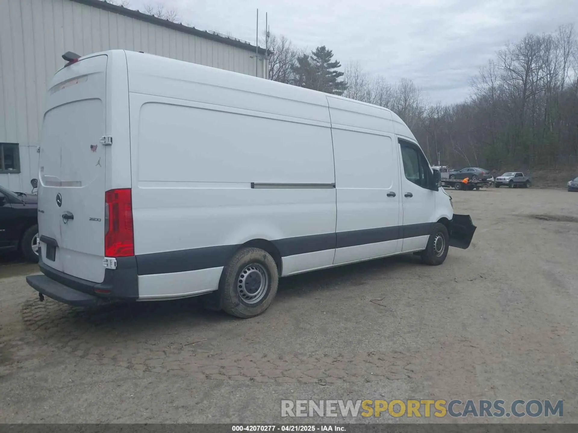4 fotografías del automóvil dañado W1Y4DCHY9MT047562 MERCEDES-BENZ SPRINTER 2500 2021
