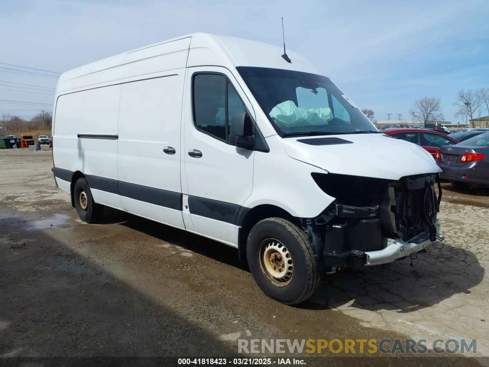 1 fotografías del automóvil dañado W1Y4DCHY9MT049716 MERCEDES-BENZ SPRINTER 2500 2021