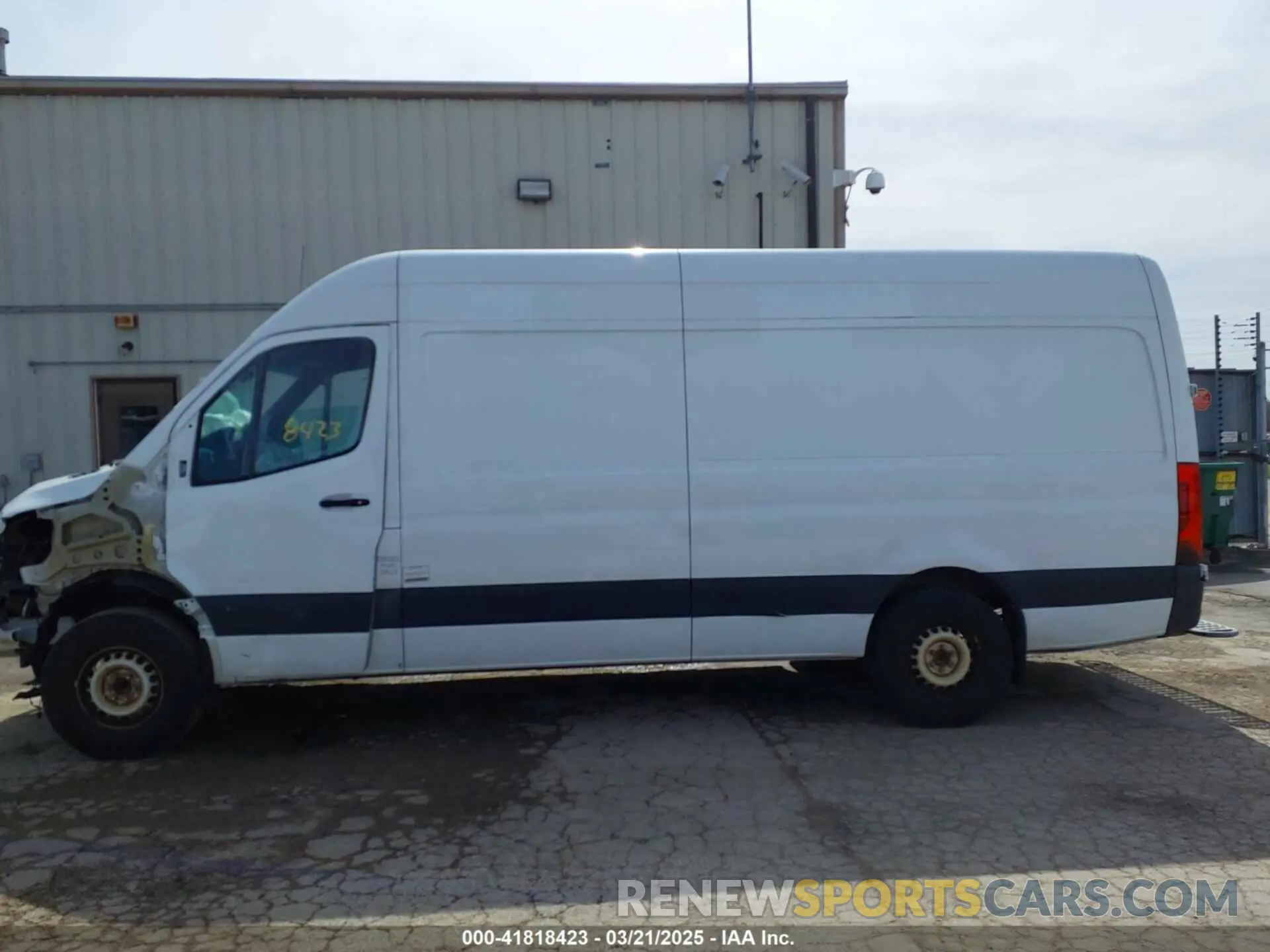 15 fotografías del automóvil dañado W1Y4DCHY9MT049716 MERCEDES-BENZ SPRINTER 2500 2021
