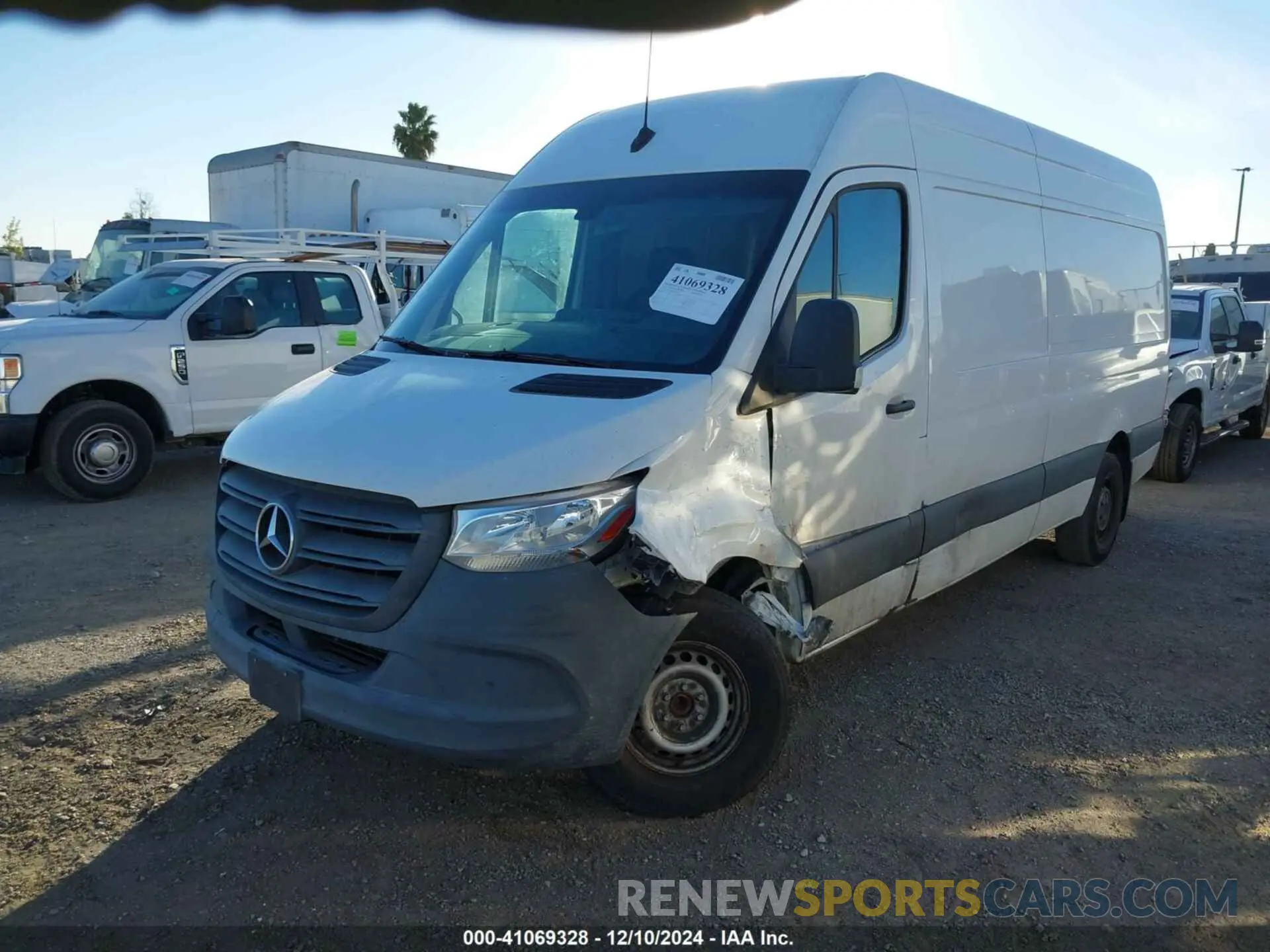 2 fotografías del automóvil dañado W1Y4ECHY2MT064412 MERCEDES-BENZ SPRINTER 2500 2021