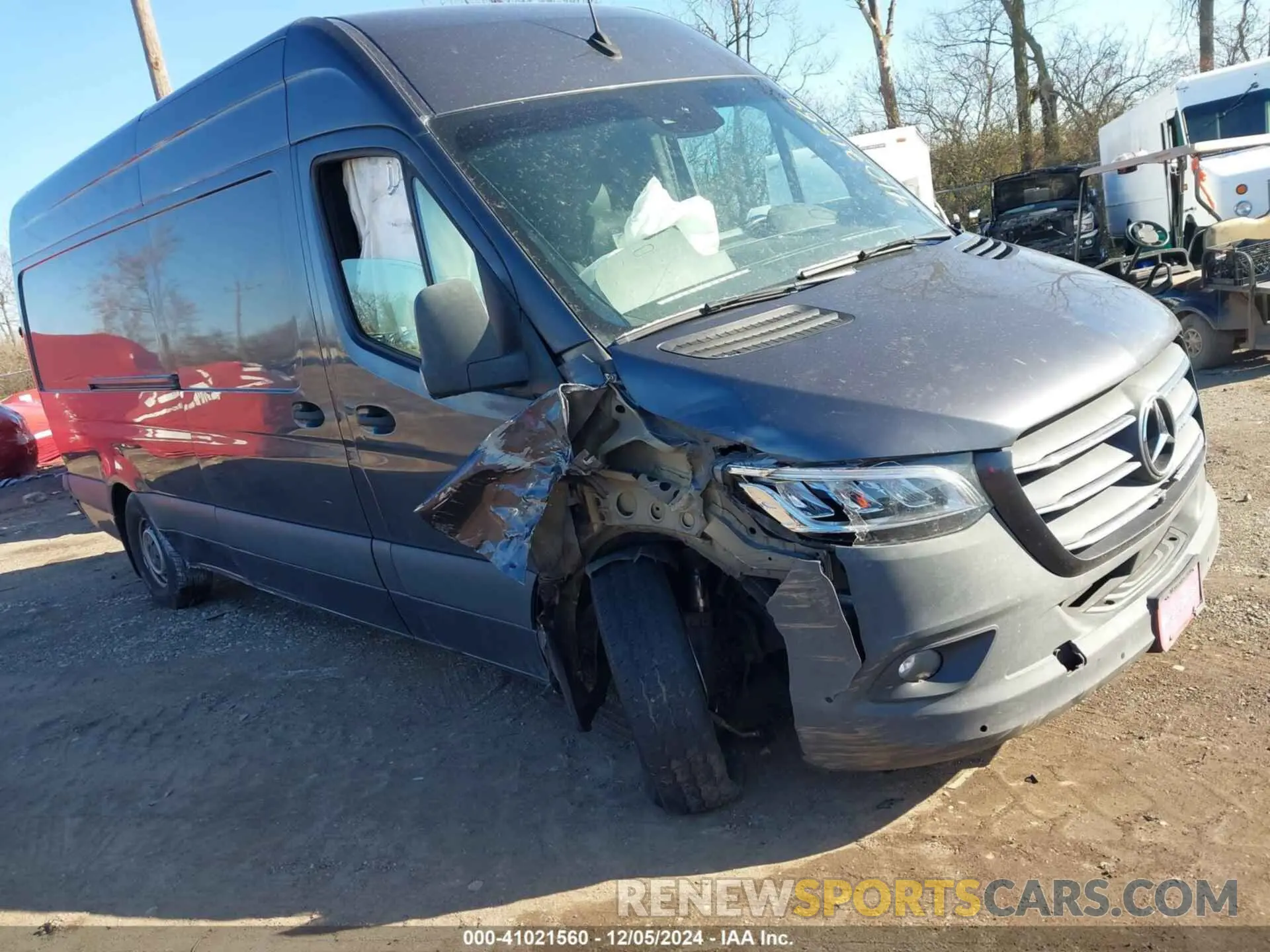 1 fotografías del automóvil dañado W1Y4ECHY7MT059707 MERCEDES-BENZ SPRINTER 2500 2021