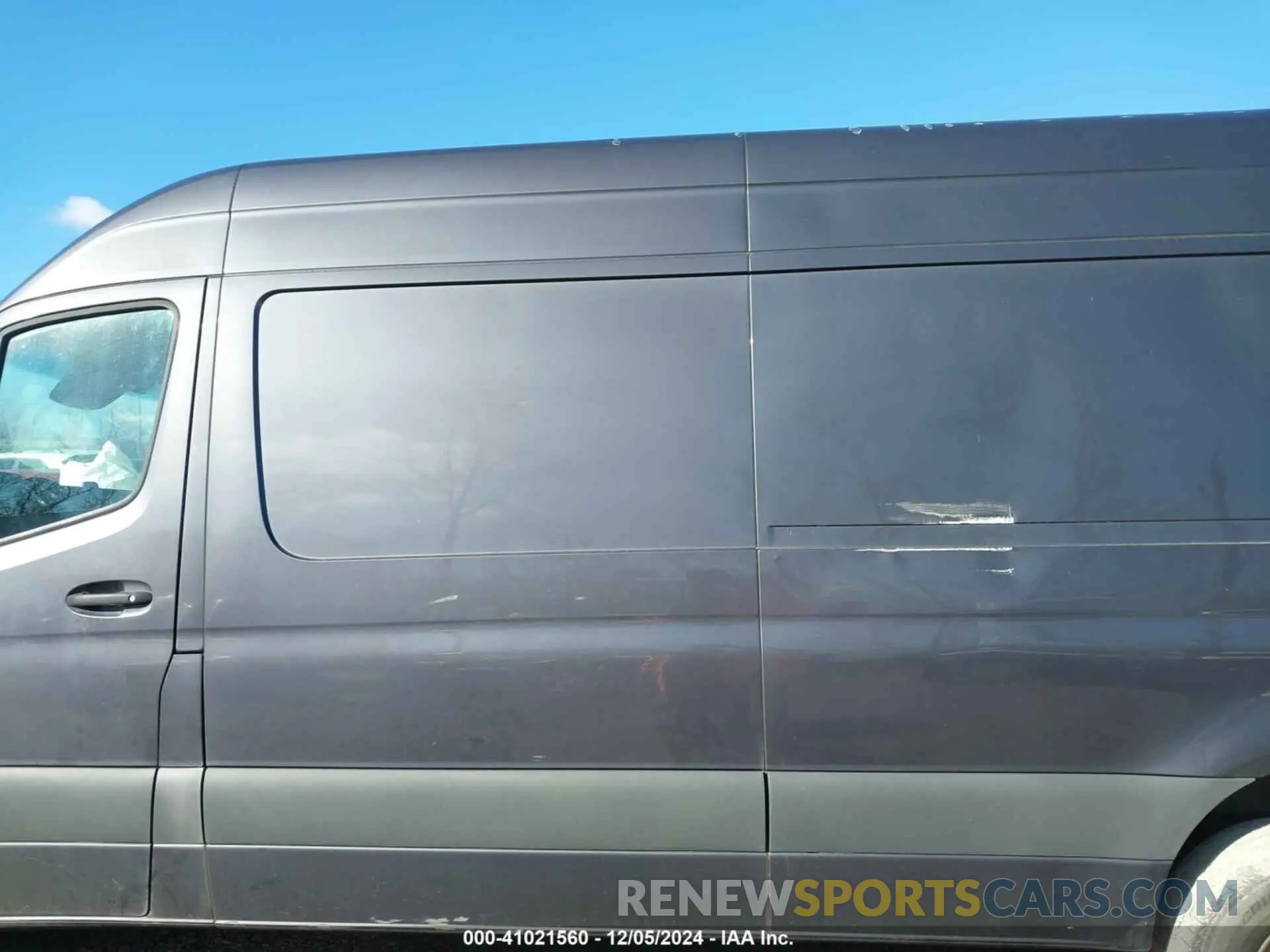 14 fotografías del automóvil dañado W1Y4ECHY7MT059707 MERCEDES-BENZ SPRINTER 2500 2021
