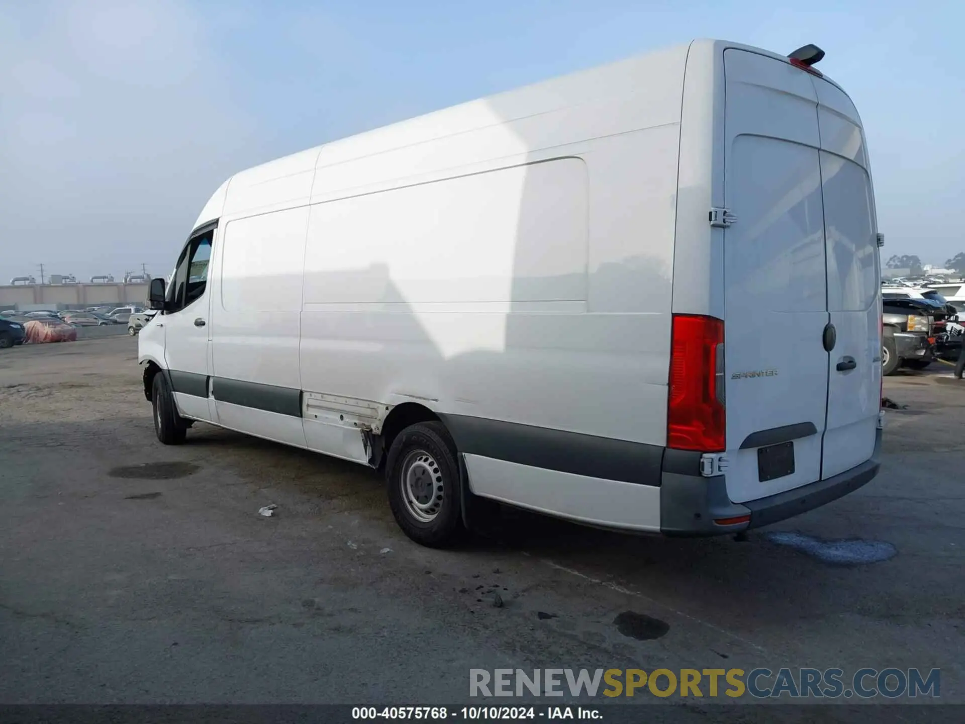 3 fotografías del automóvil dañado W1Y4EDHY1MT060485 MERCEDES-BENZ SPRINTER 2500 2021