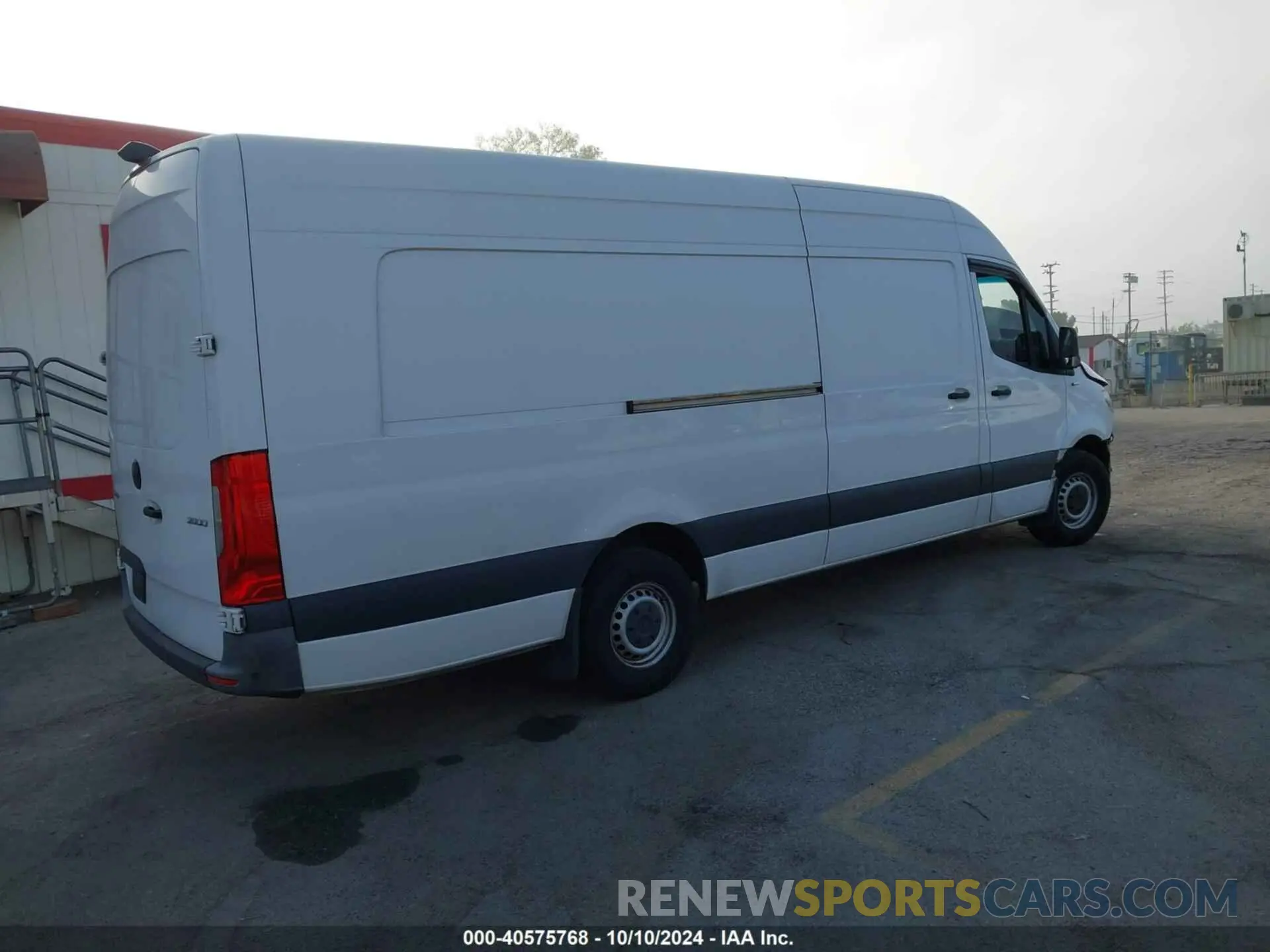 4 fotografías del automóvil dañado W1Y4EDHY1MT060485 MERCEDES-BENZ SPRINTER 2500 2021