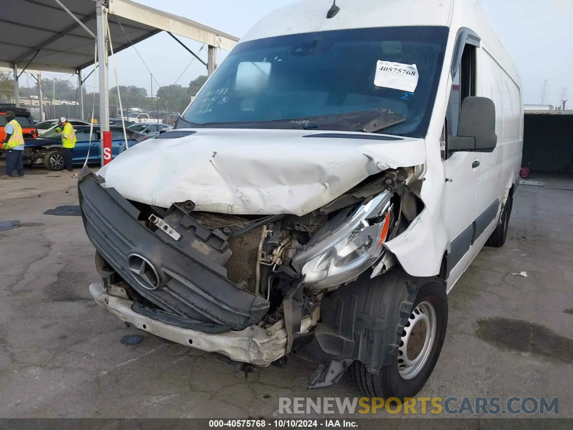 6 fotografías del automóvil dañado W1Y4EDHY1MT060485 MERCEDES-BENZ SPRINTER 2500 2021