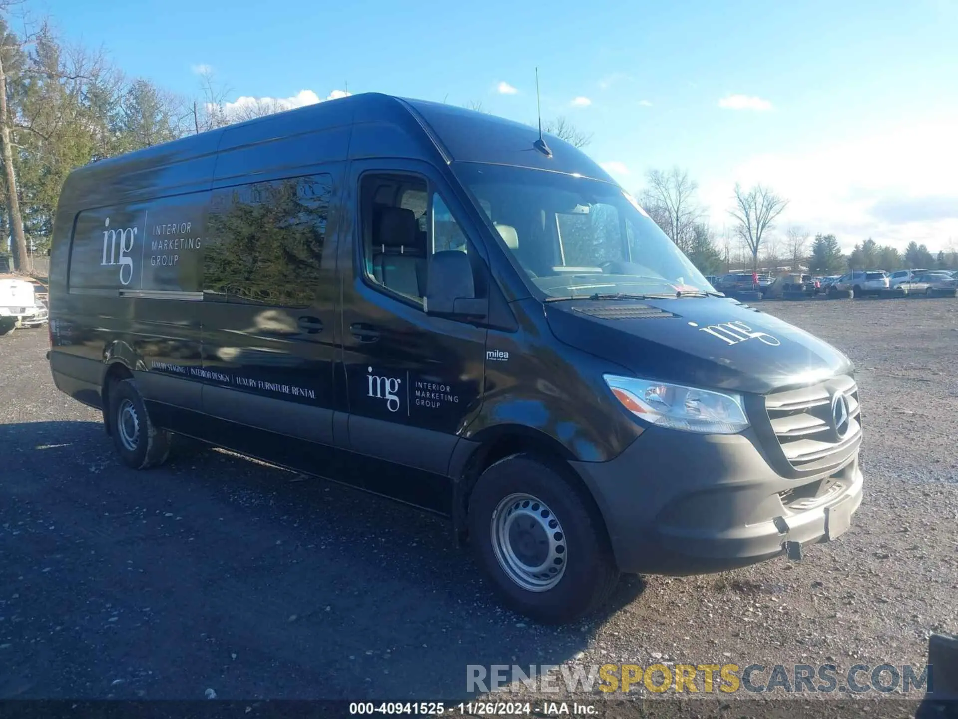 1 fotografías del automóvil dañado W1Y4EDHY8MT067594 MERCEDES-BENZ SPRINTER 2500 2021