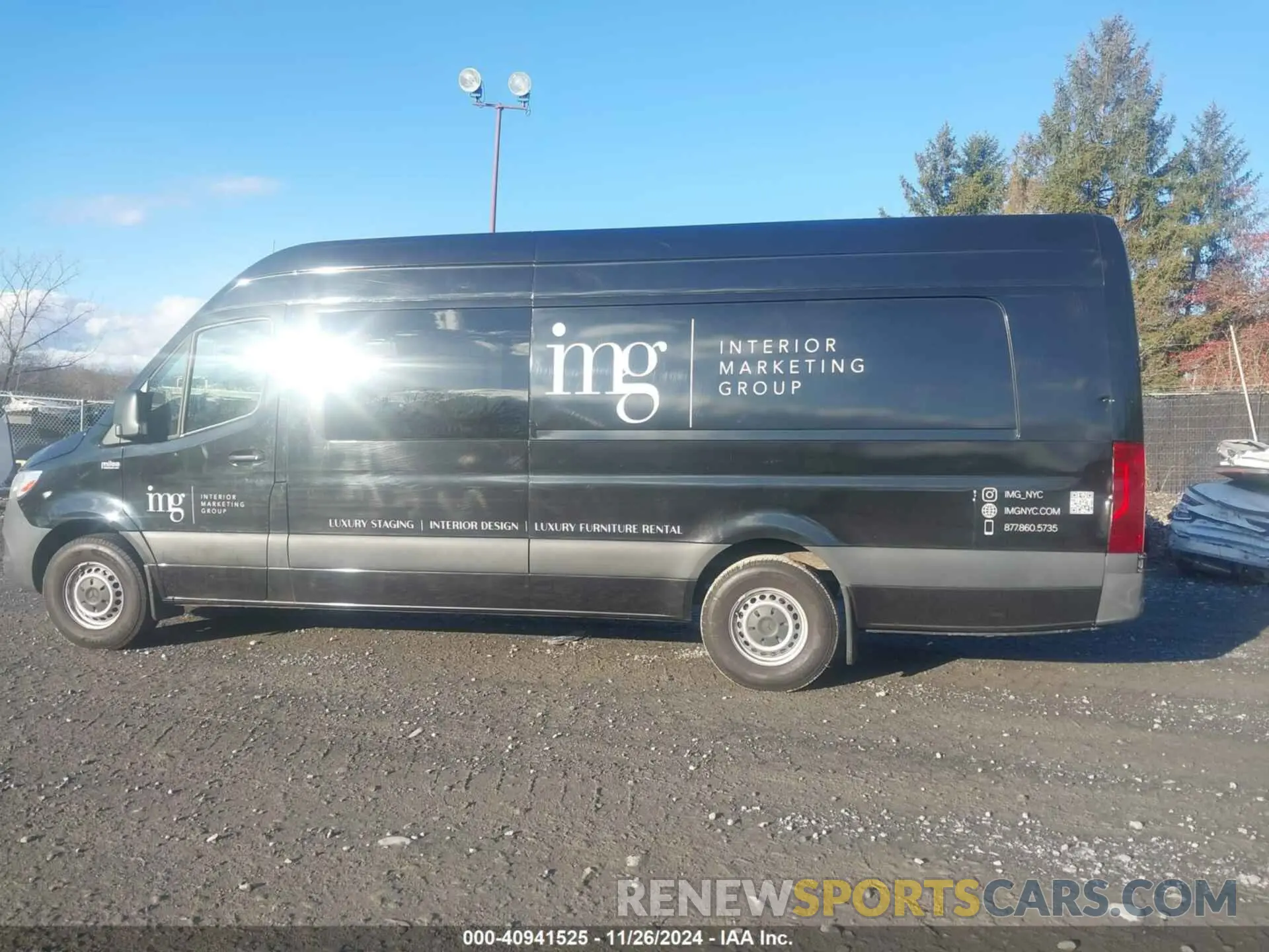 14 fotografías del automóvil dañado W1Y4EDHY8MT067594 MERCEDES-BENZ SPRINTER 2500 2021
