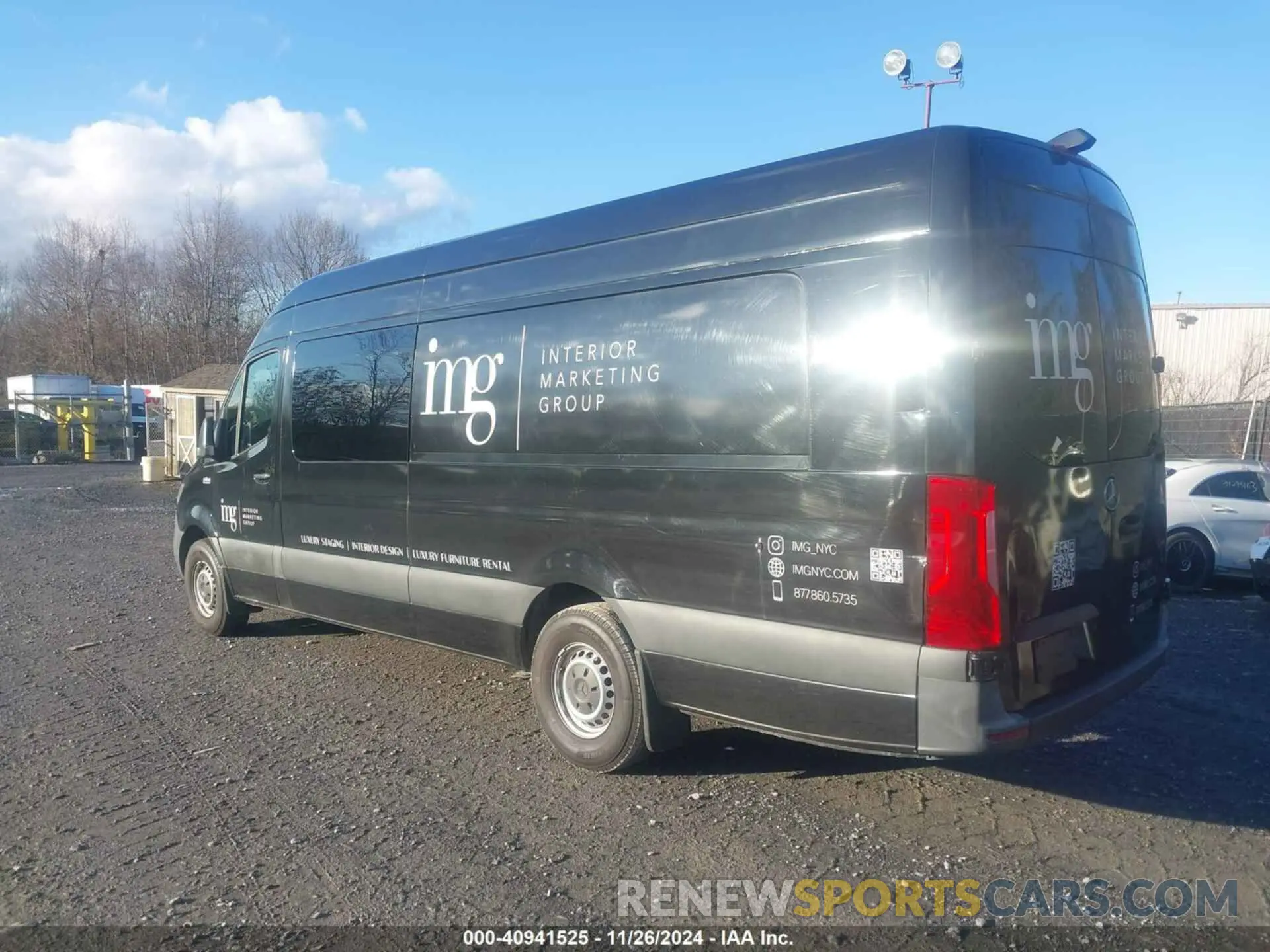 3 fotografías del automóvil dañado W1Y4EDHY8MT067594 MERCEDES-BENZ SPRINTER 2500 2021