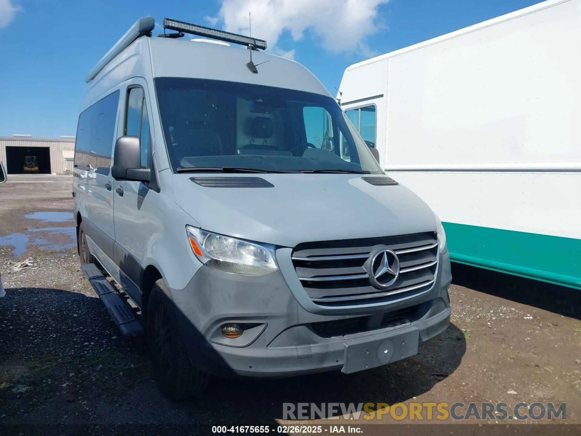 1 fotografías del automóvil dañado W1X4EBHY2NP453575 MERCEDES-BENZ SPRINTER 2500 2022