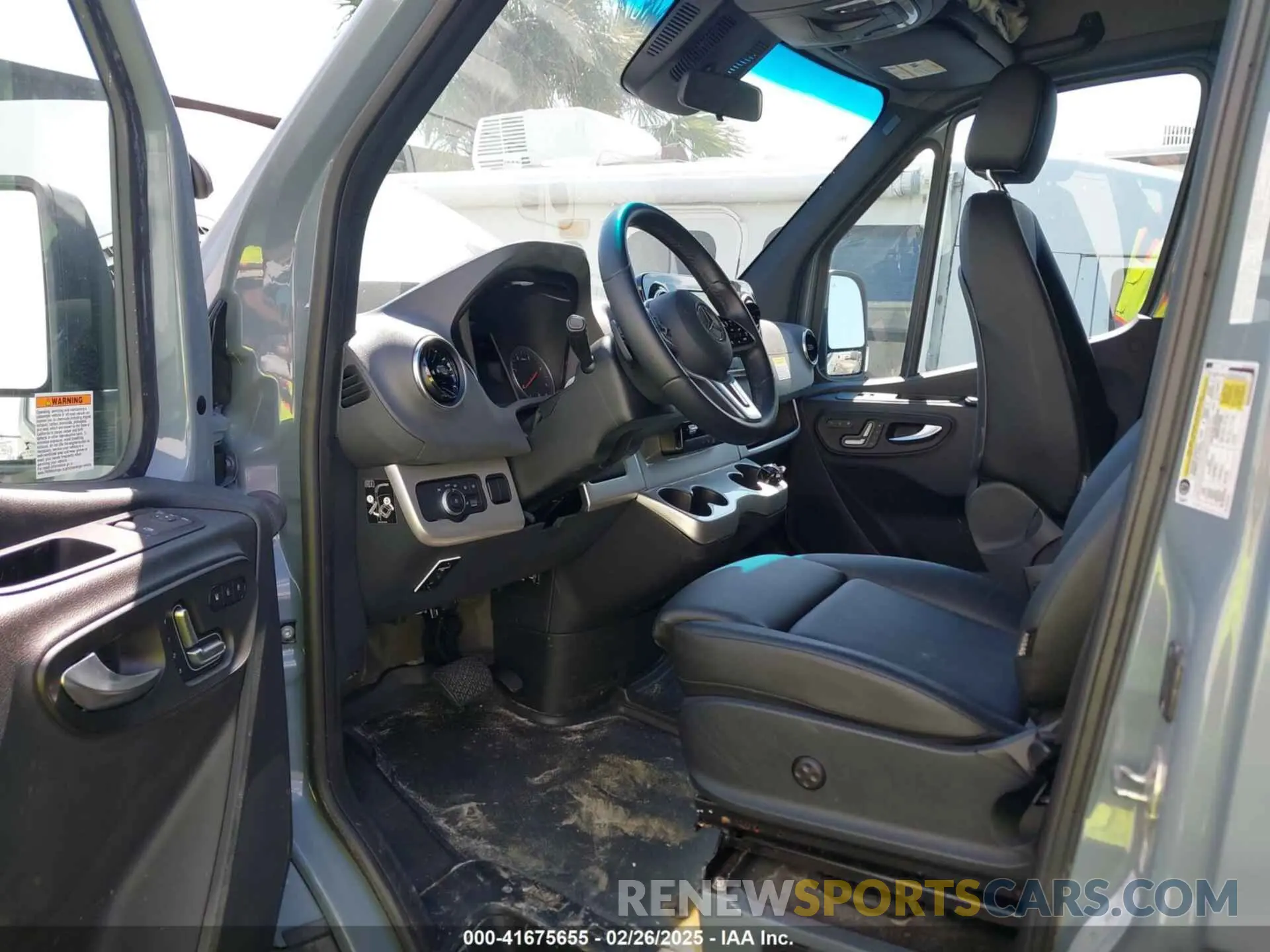 5 fotografías del automóvil dañado W1X4EBHY2NP453575 MERCEDES-BENZ SPRINTER 2500 2022