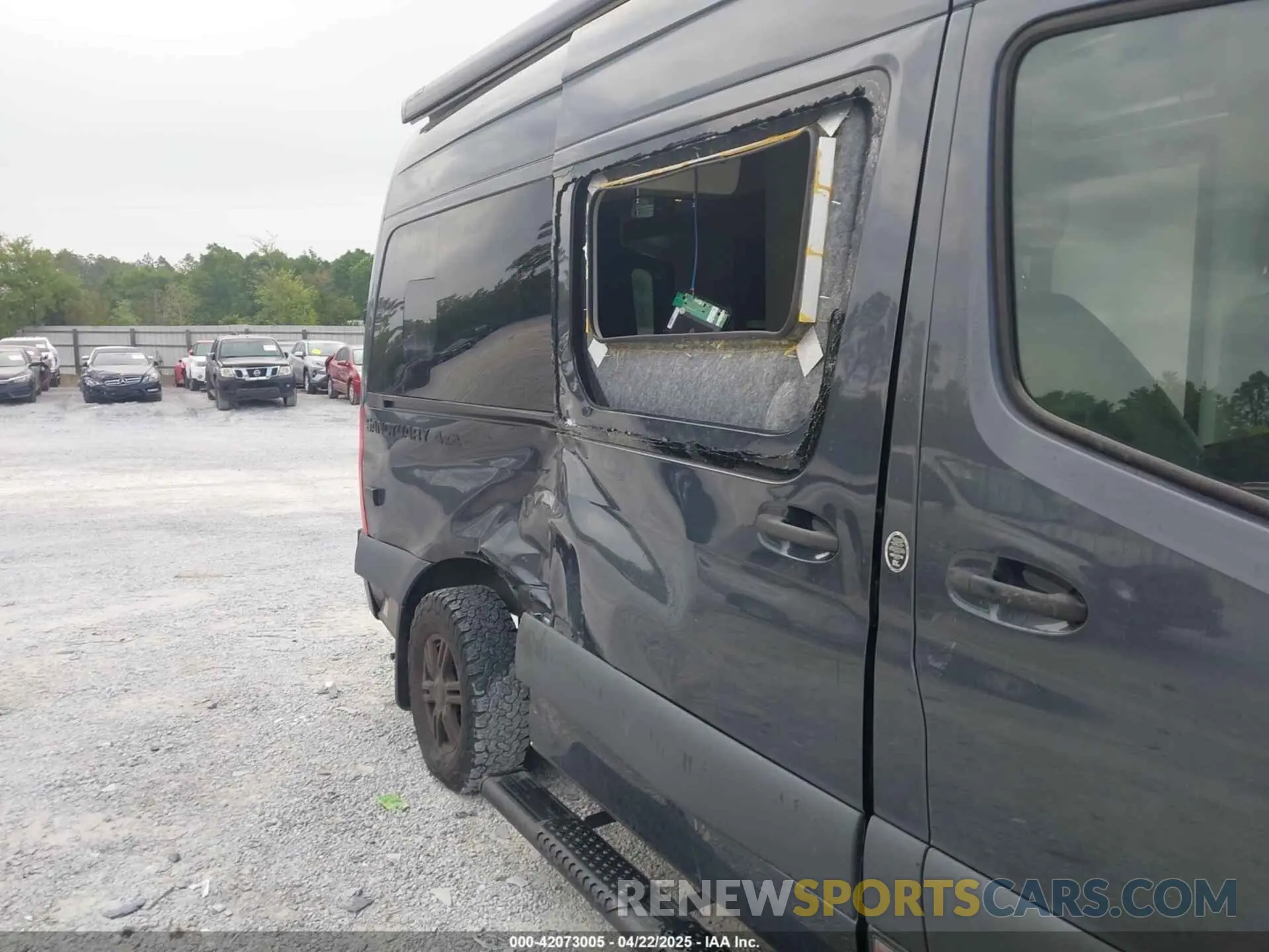 6 fotografías del automóvil dañado W1X4EBHY6NP470671 MERCEDES-BENZ SPRINTER 2500 2022