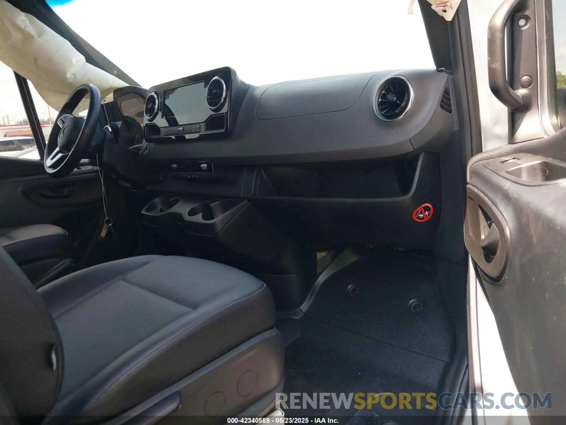 5 fotografías del automóvil dañado W1Y4DDHY6NT084561 MERCEDES-BENZ SPRINTER 2500 2022