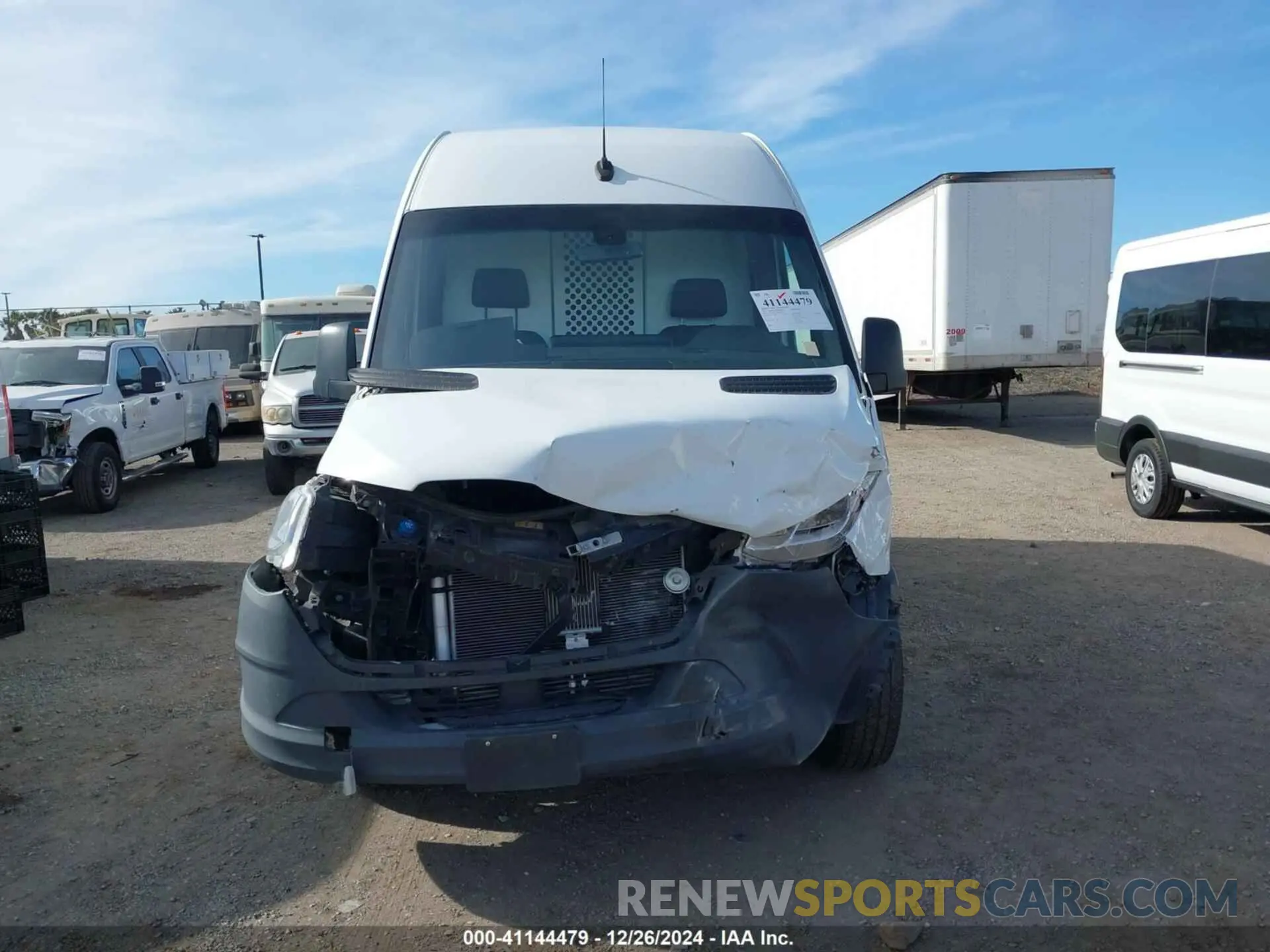 12 fotografías del automóvil dañado W1Y4EBHY9NT119191 MERCEDES-BENZ SPRINTER 2500 2022