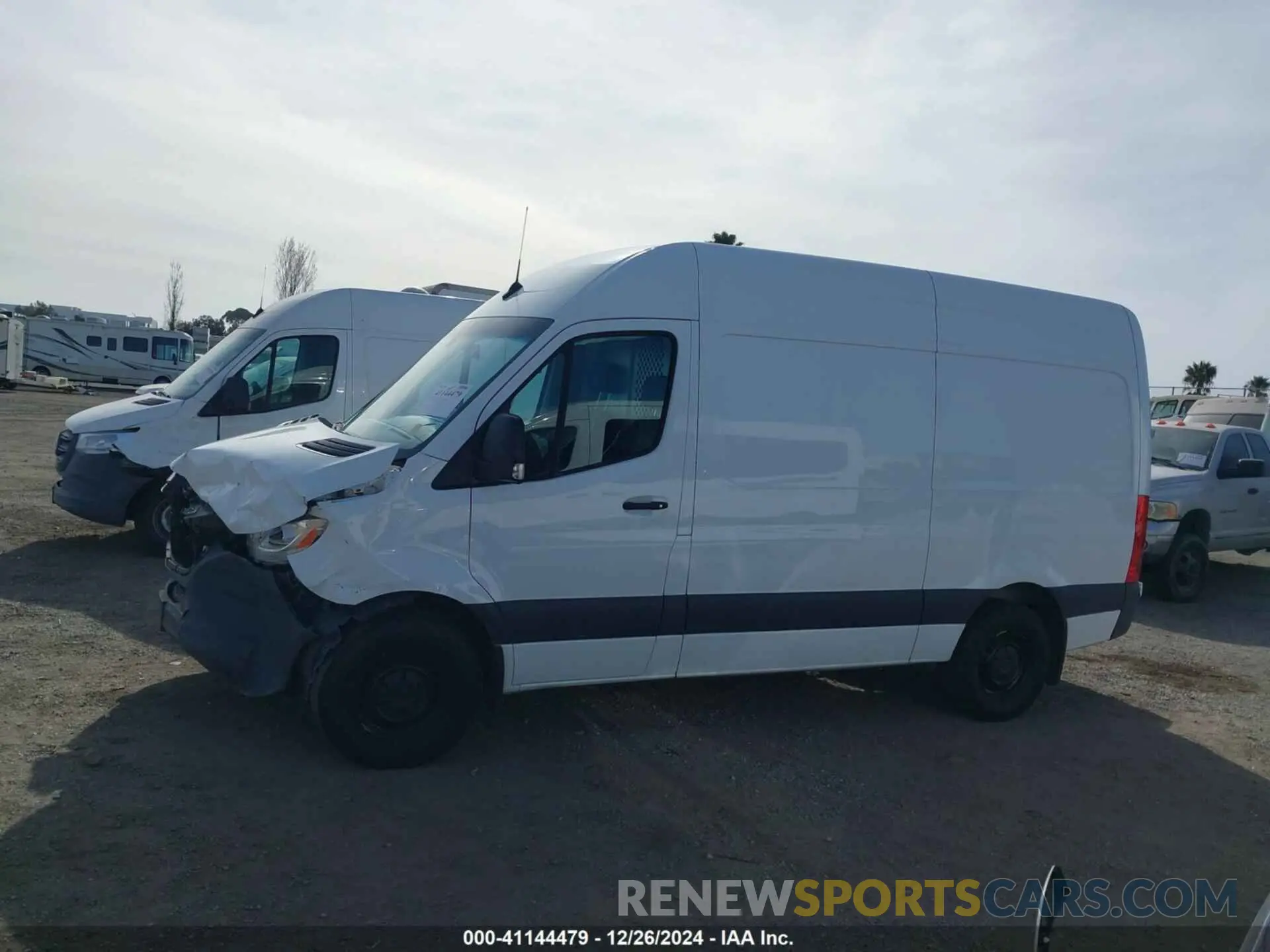 14 fotografías del automóvil dañado W1Y4EBHY9NT119191 MERCEDES-BENZ SPRINTER 2500 2022