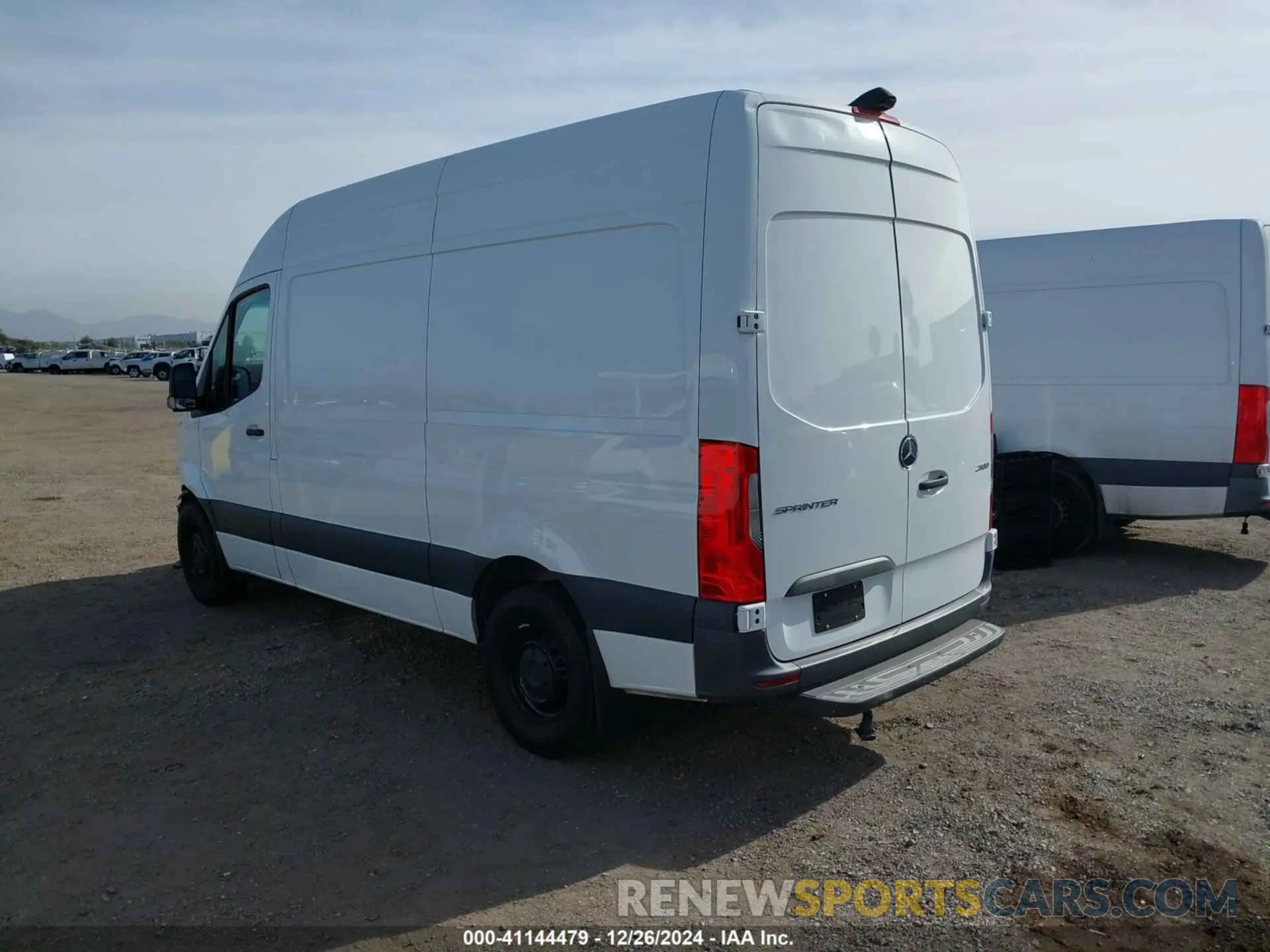 3 fotografías del automóvil dañado W1Y4EBHY9NT119191 MERCEDES-BENZ SPRINTER 2500 2022