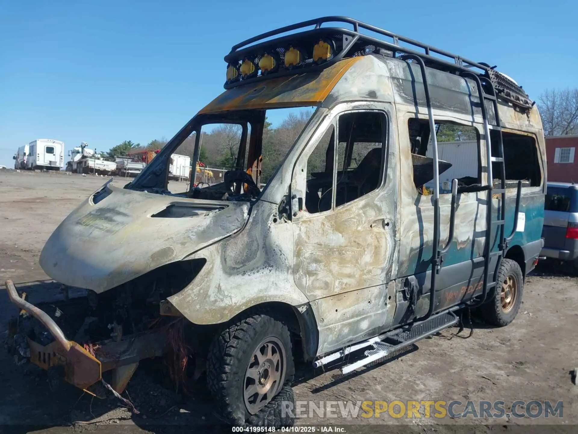 2 fotografías del automóvil dañado W1Y4EBVY2NT099077 MERCEDES-BENZ SPRINTER 2500 2022