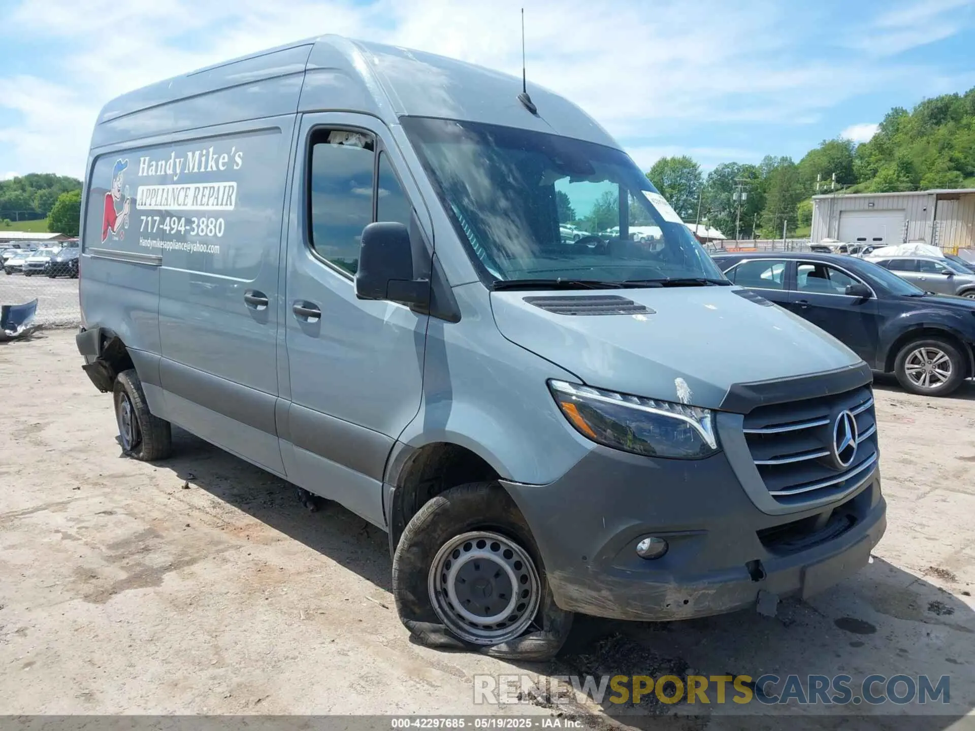 1 fotografías del automóvil dañado W1Y4EBVYXNT102355 MERCEDES-BENZ SPRINTER 2500 2022