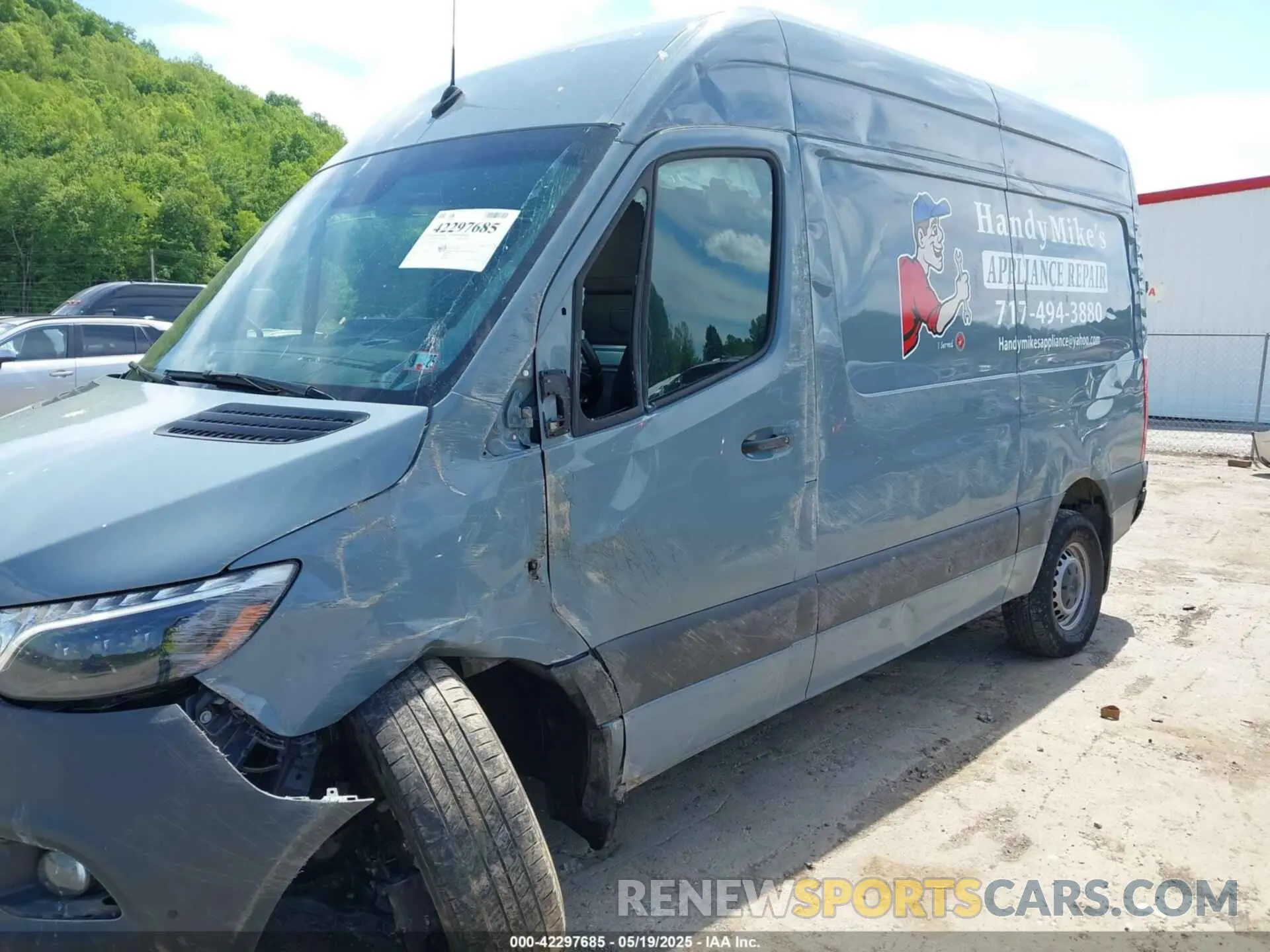 6 fotografías del automóvil dañado W1Y4EBVYXNT102355 MERCEDES-BENZ SPRINTER 2500 2022