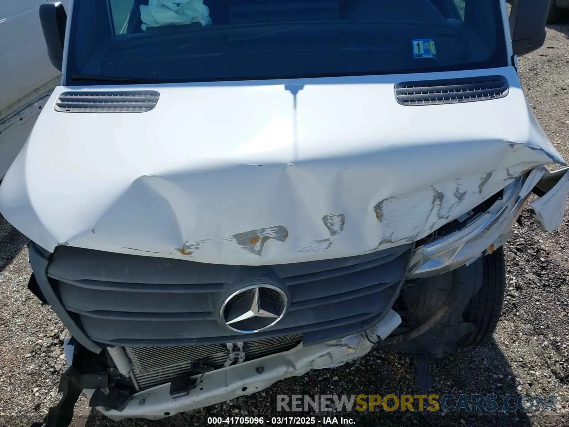 10 fotografías del automóvil dañado W1Y4ECHY5NT081741 MERCEDES-BENZ SPRINTER 2500 2022