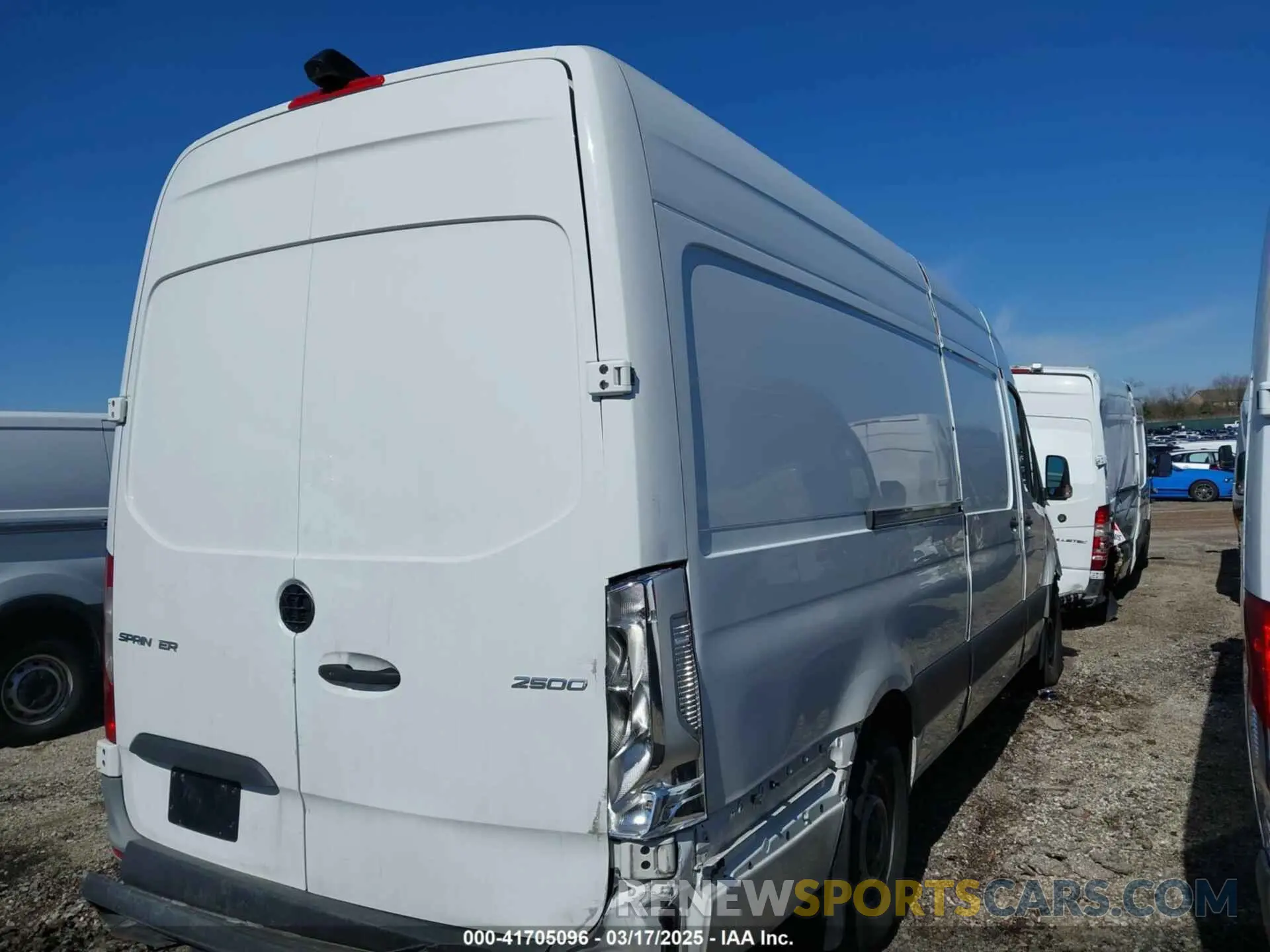 13 fotografías del automóvil dañado W1Y4ECHY5NT081741 MERCEDES-BENZ SPRINTER 2500 2022