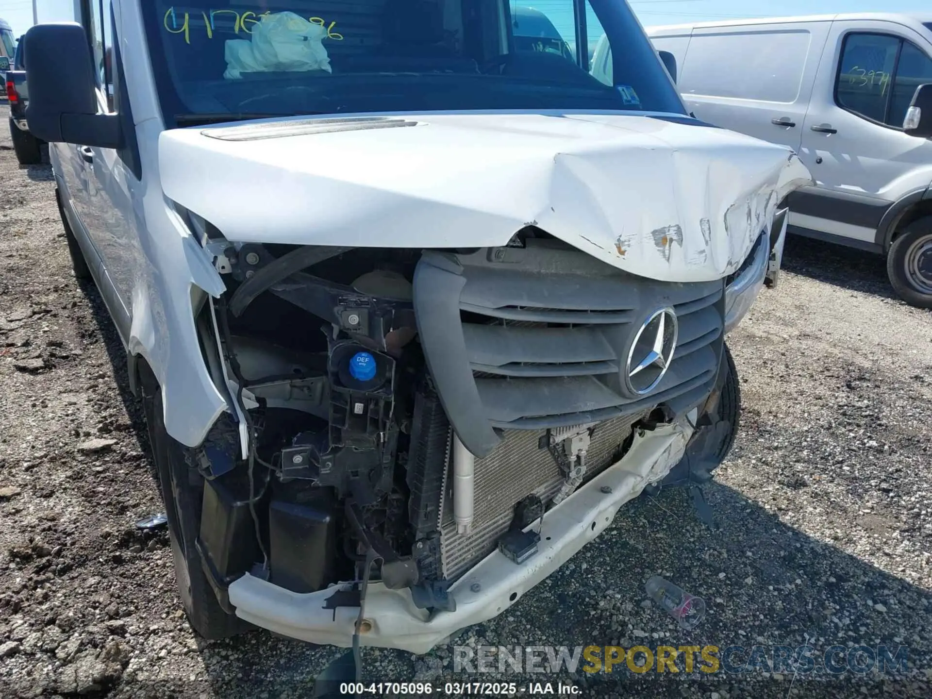 6 fotografías del automóvil dañado W1Y4ECHY5NT081741 MERCEDES-BENZ SPRINTER 2500 2022