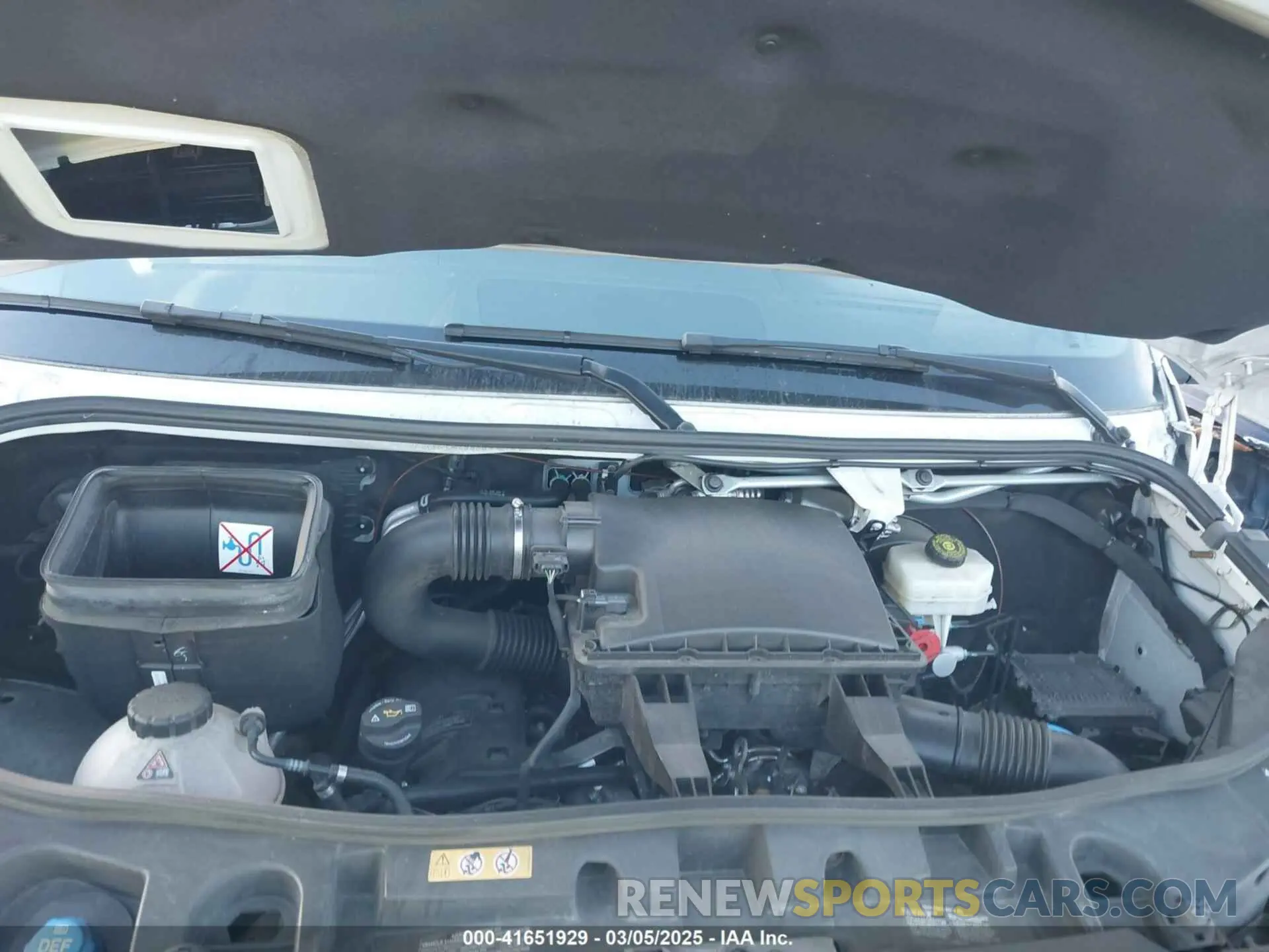 10 fotografías del automóvil dañado W1Y4ECHY6NT089671 MERCEDES-BENZ SPRINTER 2500 2022