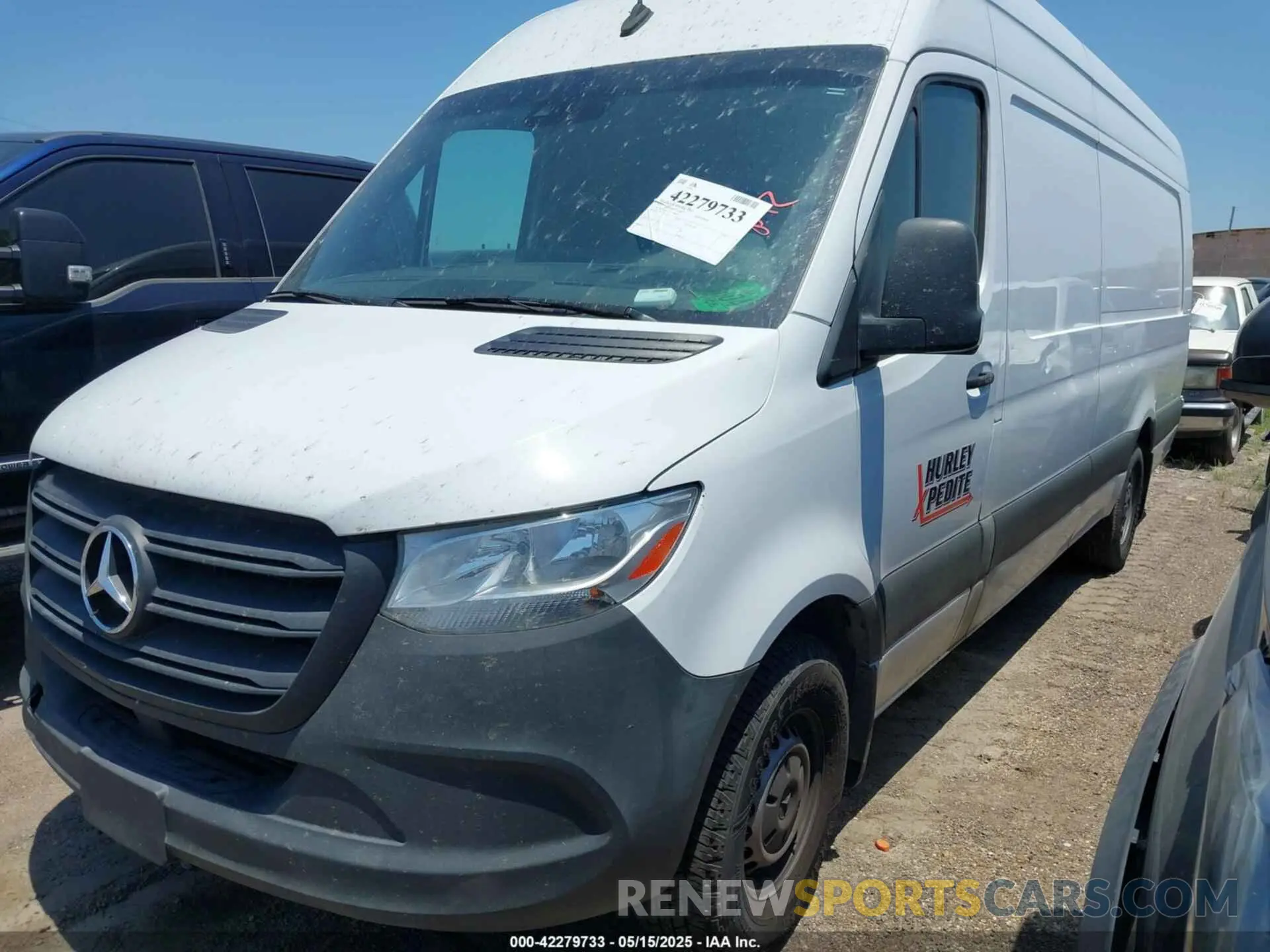 2 fotografías del automóvil dañado W1Y4EDHY6NT088610 MERCEDES-BENZ SPRINTER 2500 2022