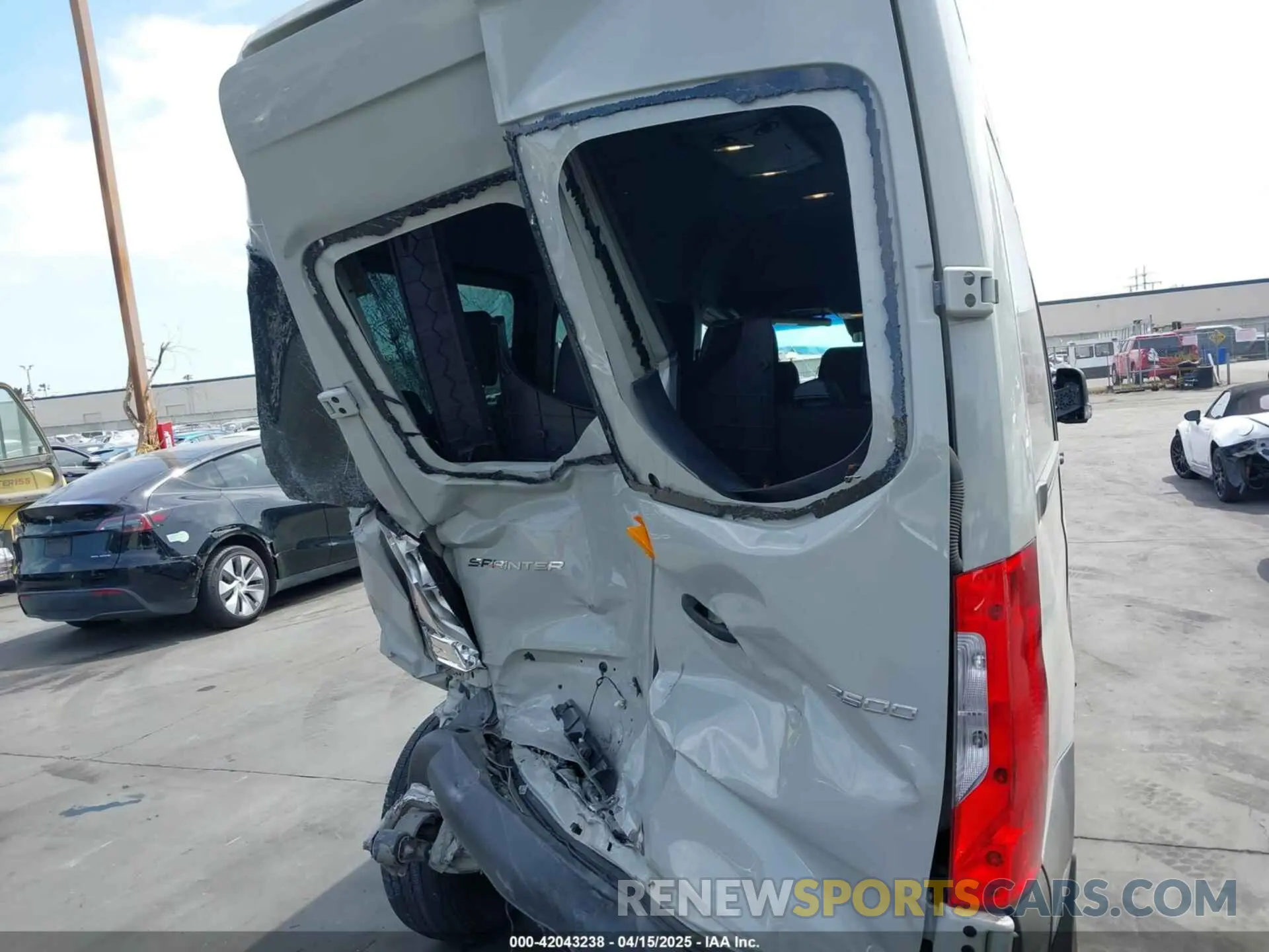 17 fotografías del automóvil dañado W1Z40FHYXNT087420 MERCEDES-BENZ SPRINTER 2500 2022