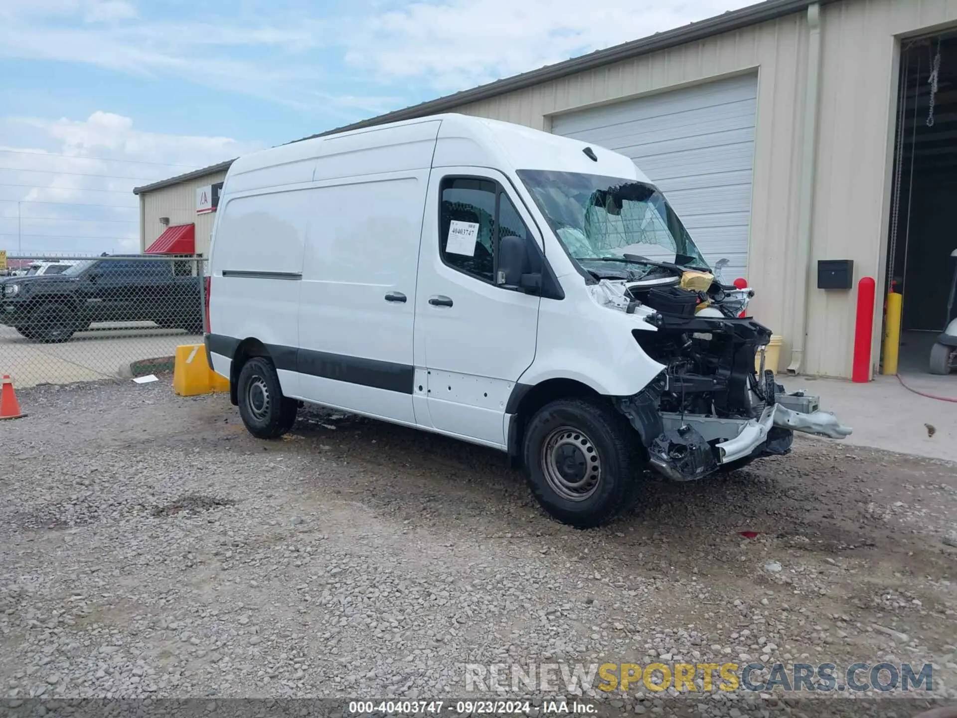 1 fotografías del automóvil dañado W1Y40BHY9PT160812 MERCEDES-BENZ SPRINTER 2500 2023