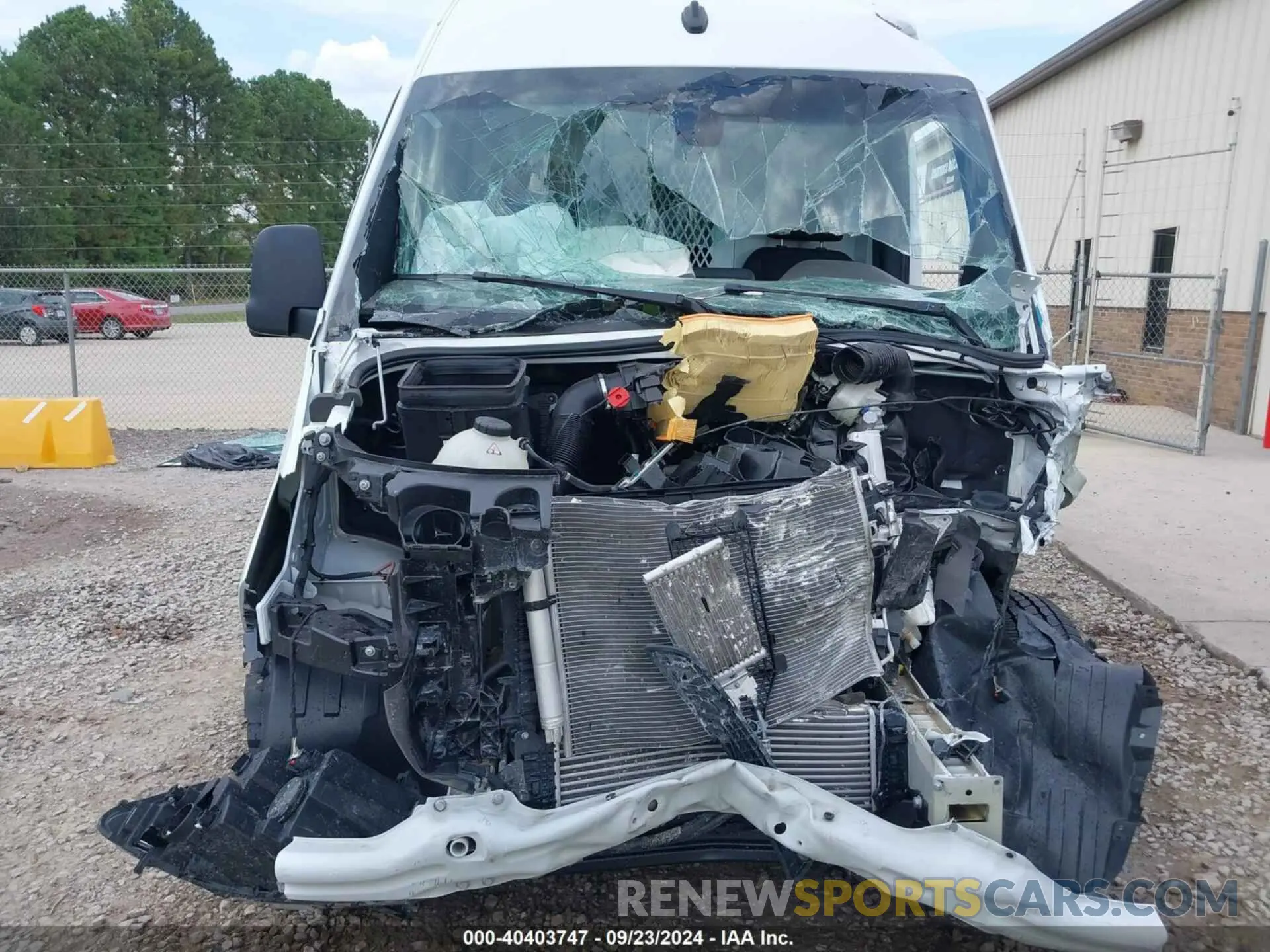 10 fotografías del automóvil dañado W1Y40BHY9PT160812 MERCEDES-BENZ SPRINTER 2500 2023