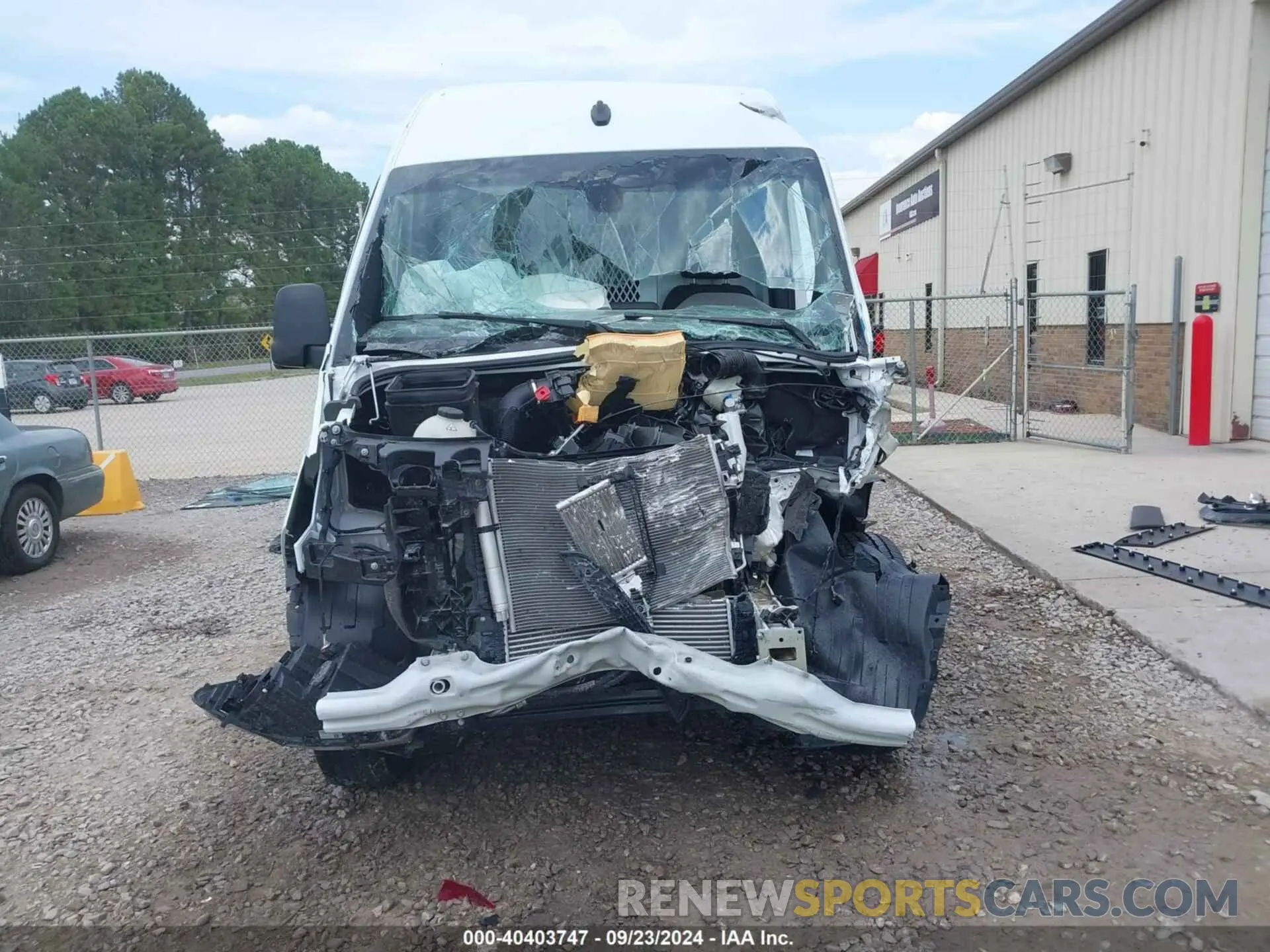 13 fotografías del automóvil dañado W1Y40BHY9PT160812 MERCEDES-BENZ SPRINTER 2500 2023