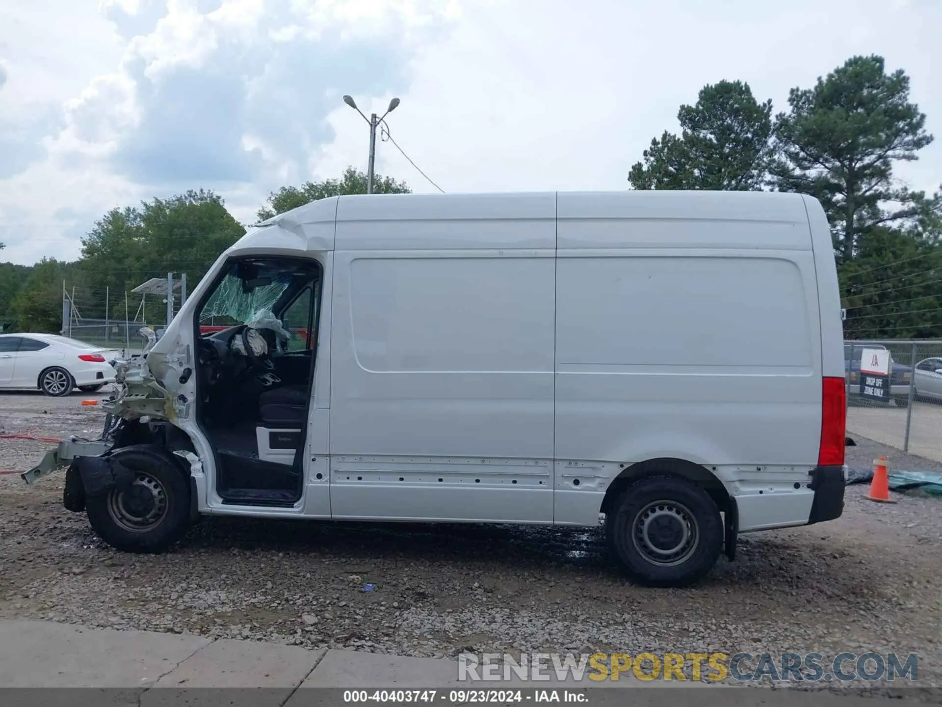 15 fotografías del automóvil dañado W1Y40BHY9PT160812 MERCEDES-BENZ SPRINTER 2500 2023
