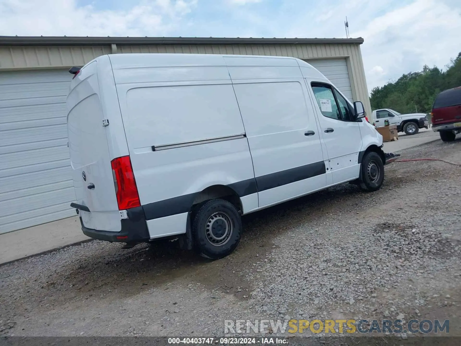4 fotografías del automóvil dañado W1Y40BHY9PT160812 MERCEDES-BENZ SPRINTER 2500 2023
