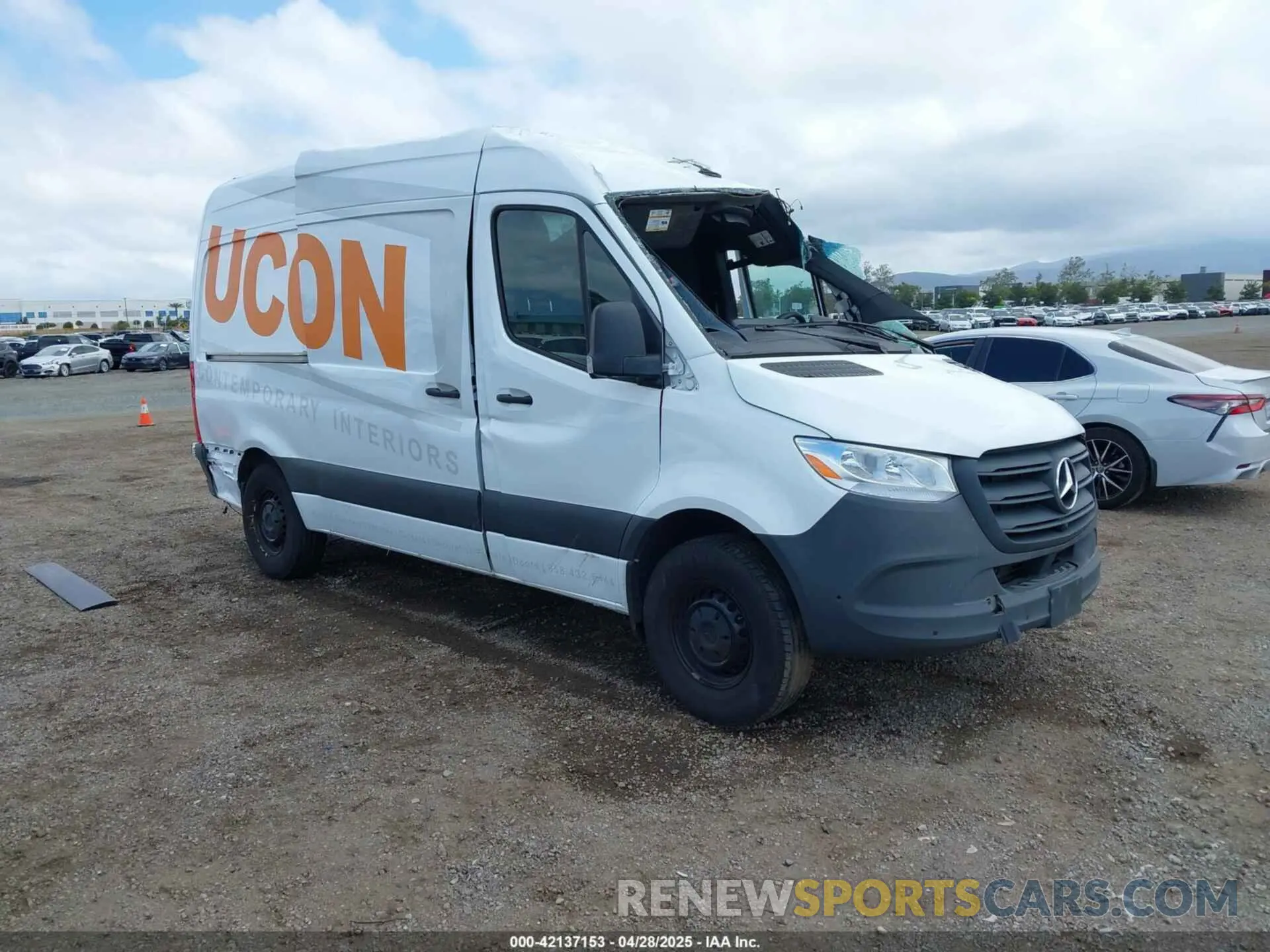 1 fotografías del automóvil dañado W1Y4KBHY7PT146269 MERCEDES-BENZ SPRINTER 2500 2023