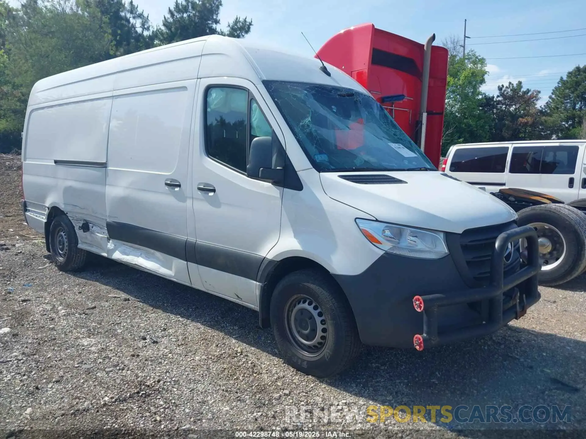 1 fotografías del automóvil dañado W1Y4KCHY3PT126512 MERCEDES-BENZ SPRINTER 2500 2023