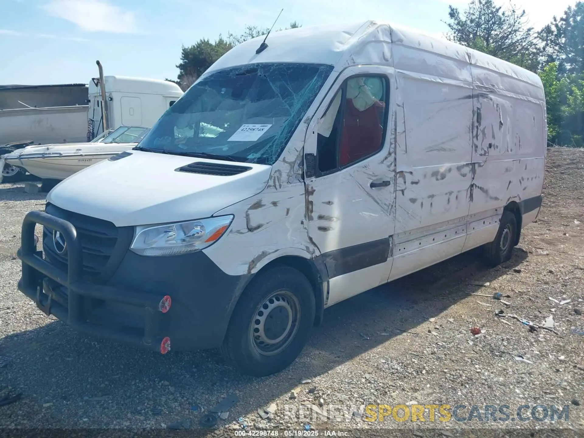 2 fotografías del automóvil dañado W1Y4KCHY3PT126512 MERCEDES-BENZ SPRINTER 2500 2023