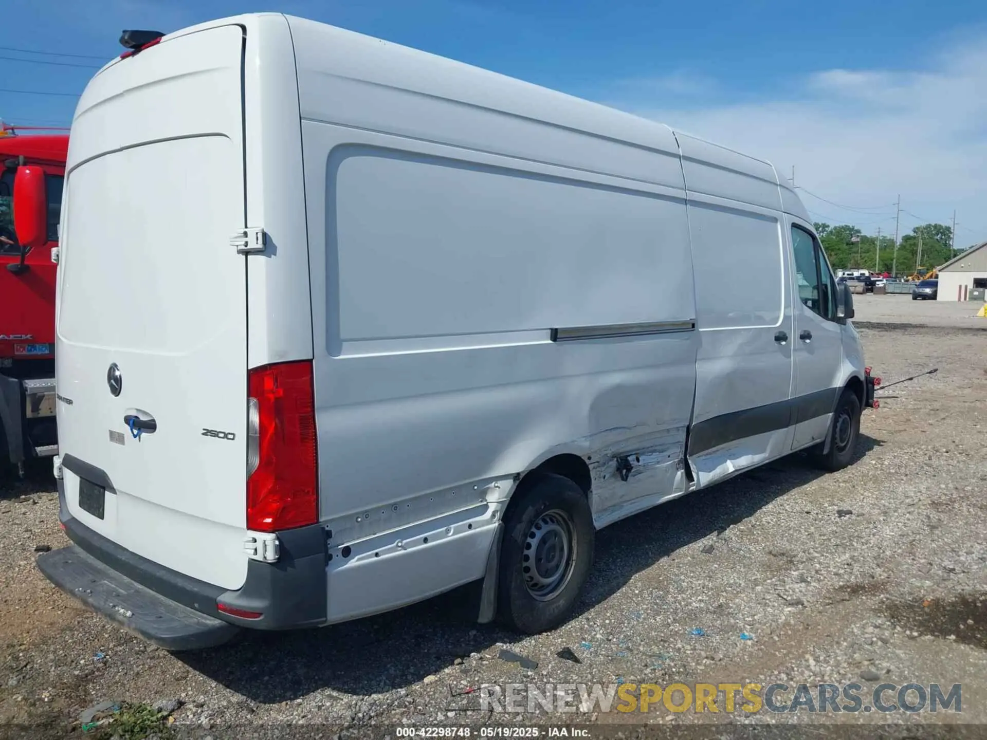 4 fotografías del automóvil dañado W1Y4KCHY3PT126512 MERCEDES-BENZ SPRINTER 2500 2023